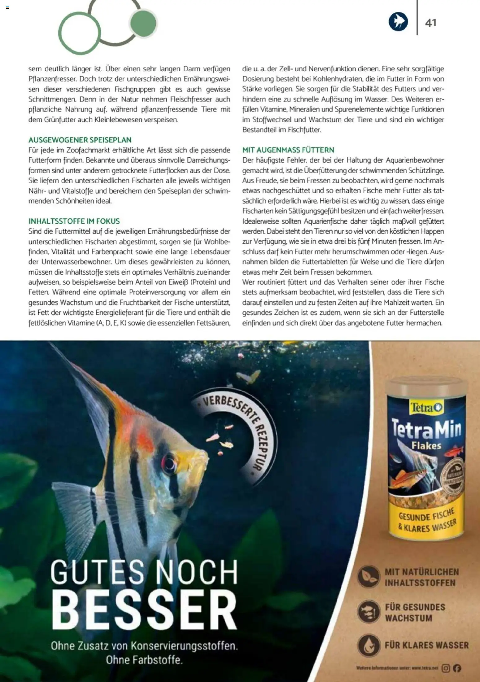 zookauf - Heimtier Journal – gültig ab 01.12.2025 | Seite: 41 | Produkte: Wasser