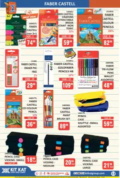 KIT KAT Cash & Carry specials catalogue – valid from 02.11.2025 | Page: 13 | Products: Pencil, Wallet, Paint, Wax