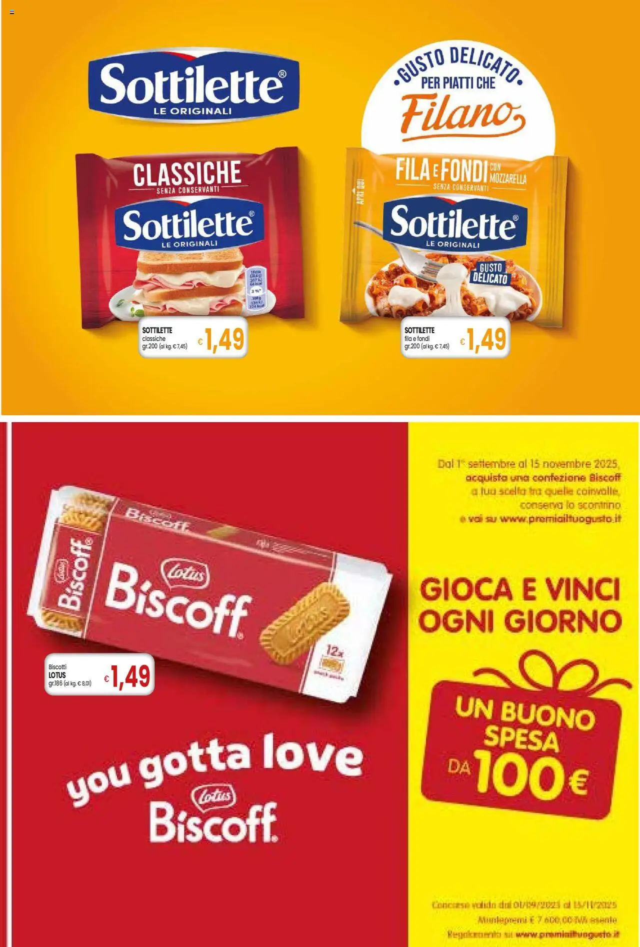 Volantino Galassia del 16.10.2025 | Pagina: 4 | Prodotti: Biscotti