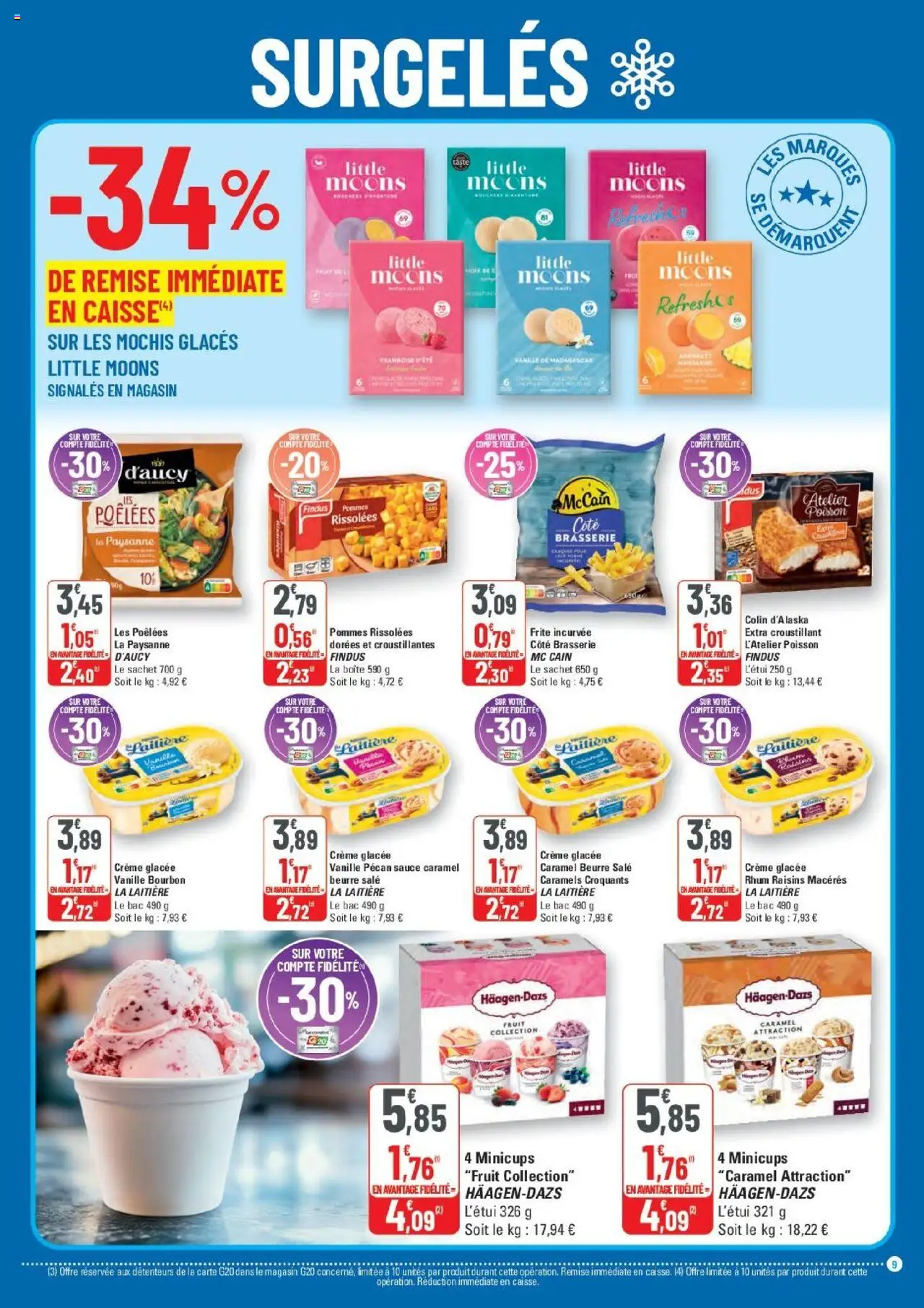  | Page: 9 | Produits: Rhum, Mochis, Pommes, Poisson