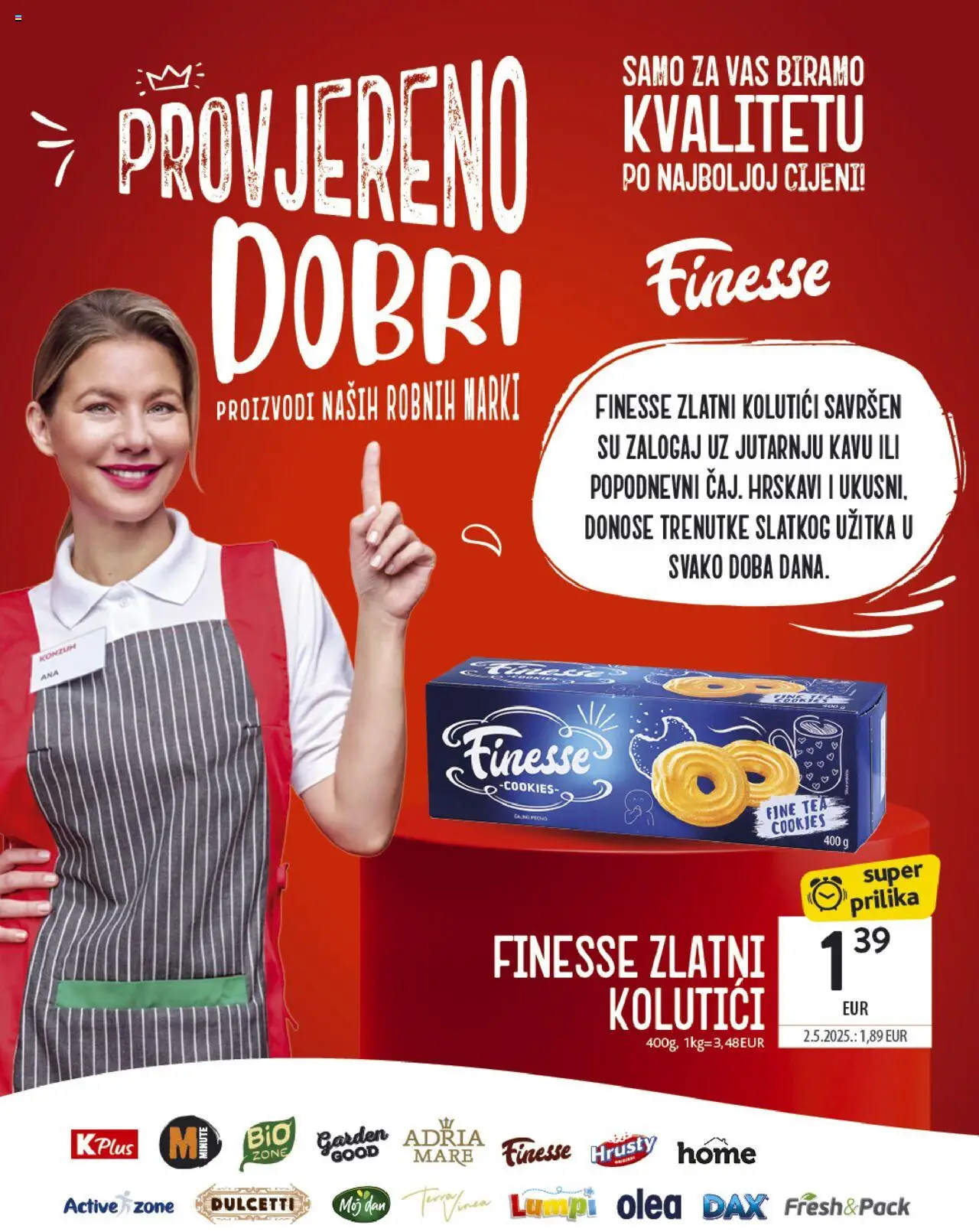 Konzum HR akciós ujság - amely érvényes a következő dátumtól: 08.10.2025 | Oldal: 5 | Termékek: Tea
