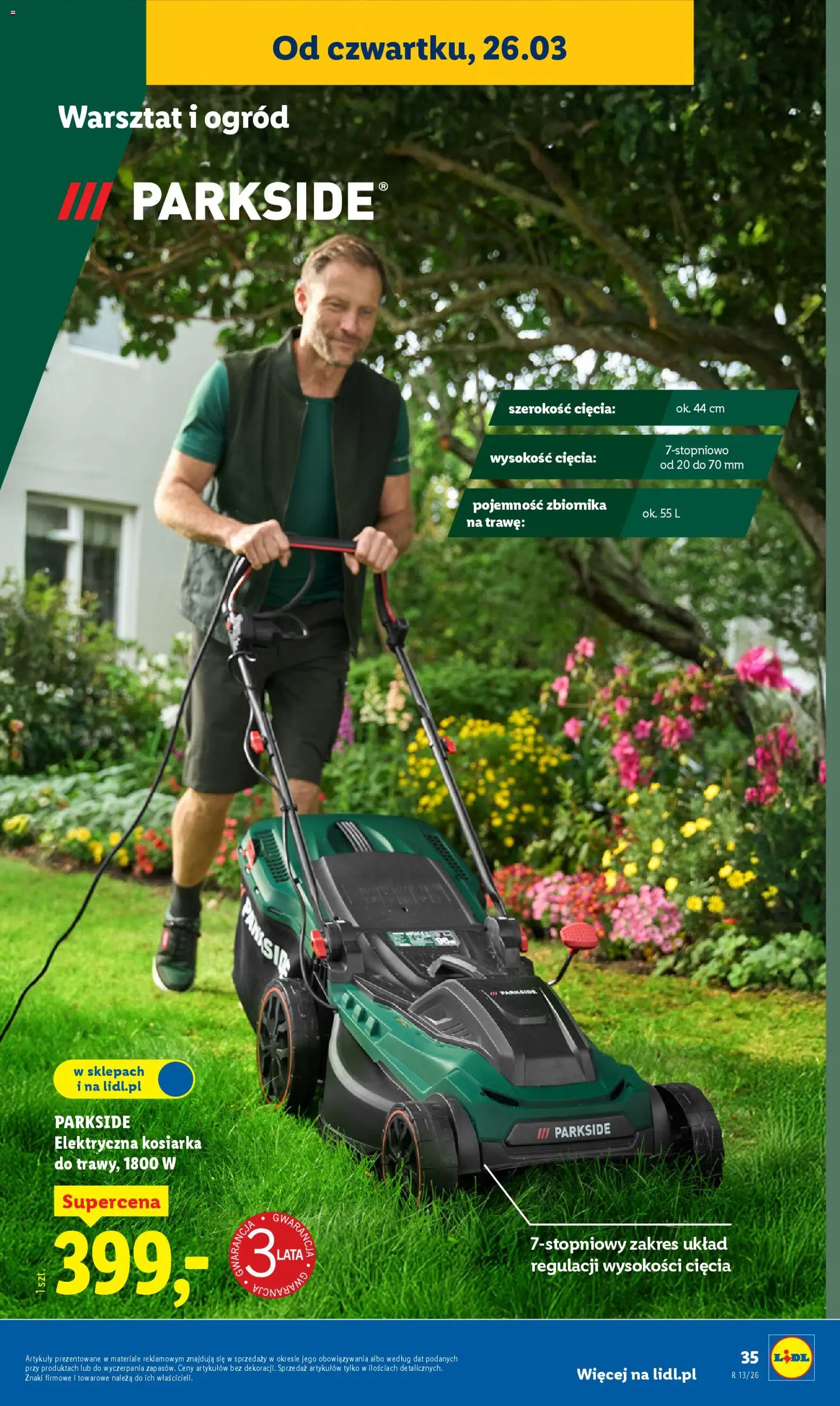 Lidl Polsko katalog od 23.03.2026 | Strana: 45 | Produkty: Parkside