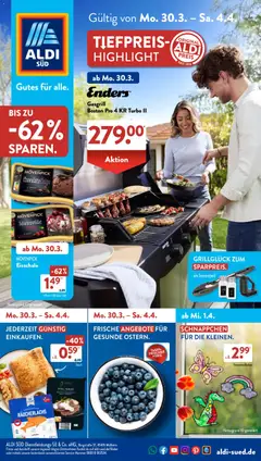 Aldi Süd Prospekt 	 ab 30.03.2026 gültig