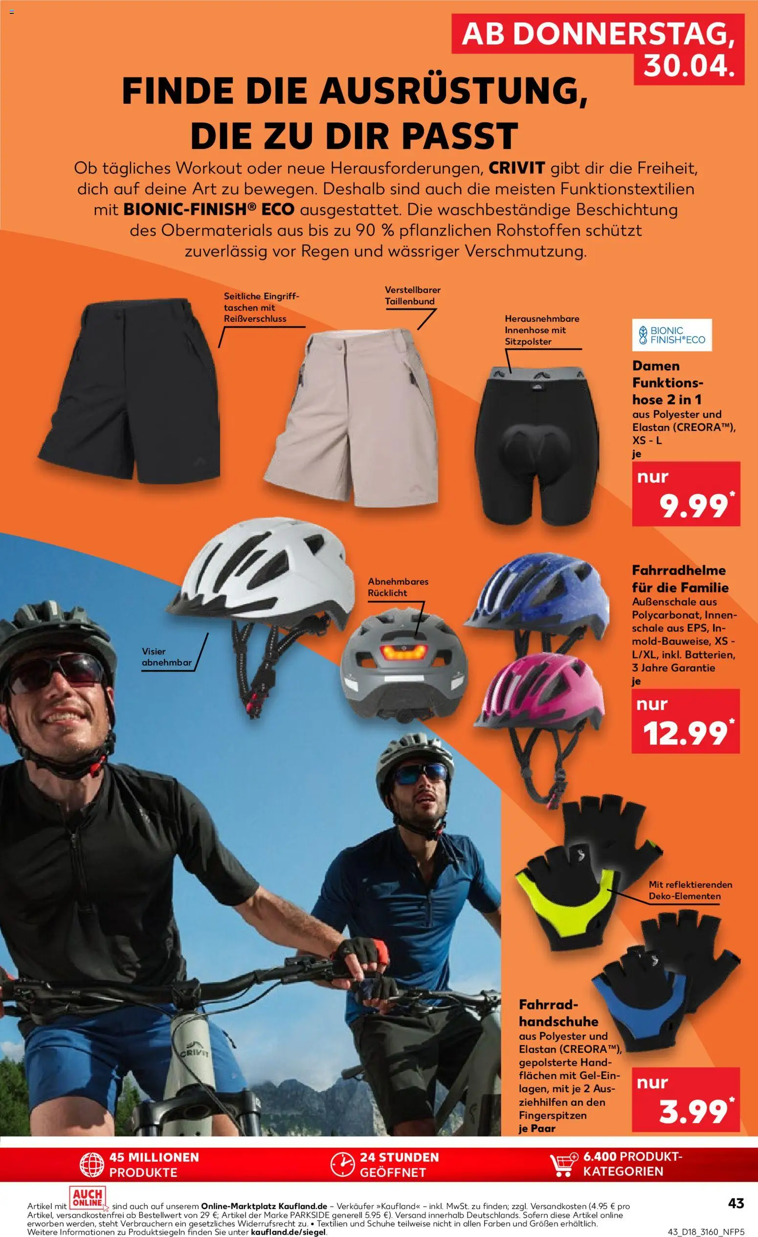 Kaufland Prospekt Berlin	 – gültig ab 30.04.2026 | Seite: 45 | Produkte: Hose, Handschuhe