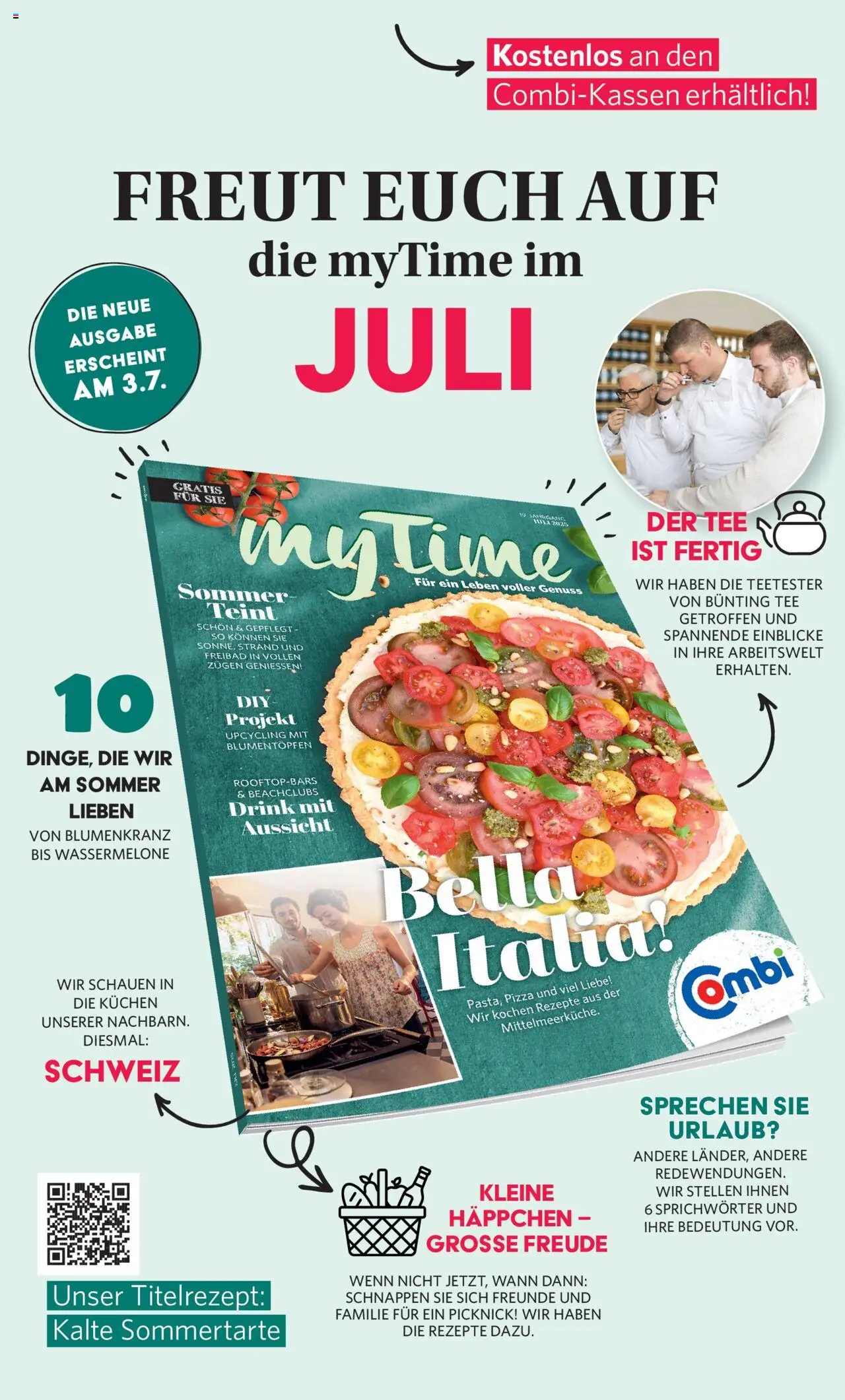 Combi Prospekt 	 - gültig ab dem 30.06.2025 | Seite: 27 | Produkte: Wassermelone, Pizza, Tee, Kuchen