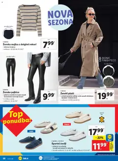 Lidl katalog │ velja od 28.08.2025 | Stran: 58 | Izdelki: Pajkice, Majica, Plasc, Cevlji