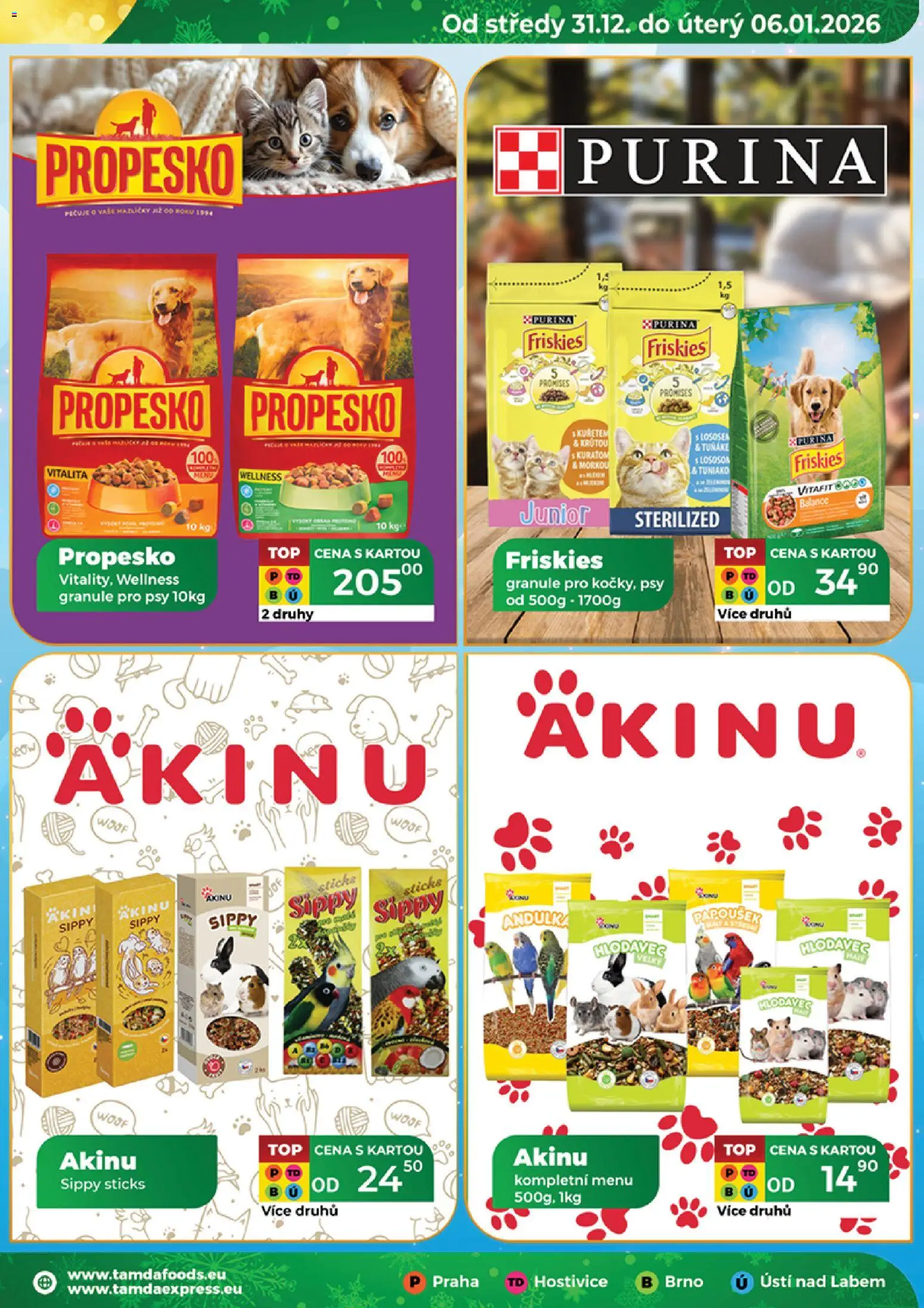 Tamda Foods leták od 31.12.2025 | Strana: 23 | Produkty: Granule pro psy, Purina, Propesko, Granule
