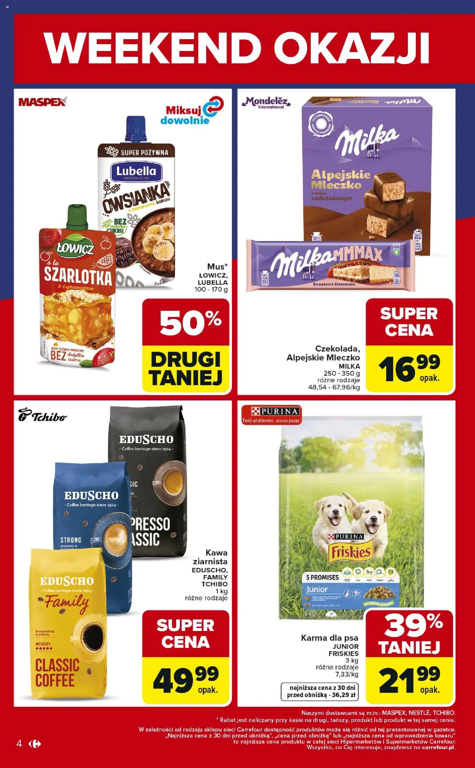 Carrefour Gazetka - Weekend okazji od 29.01.2026 | Strona: 4