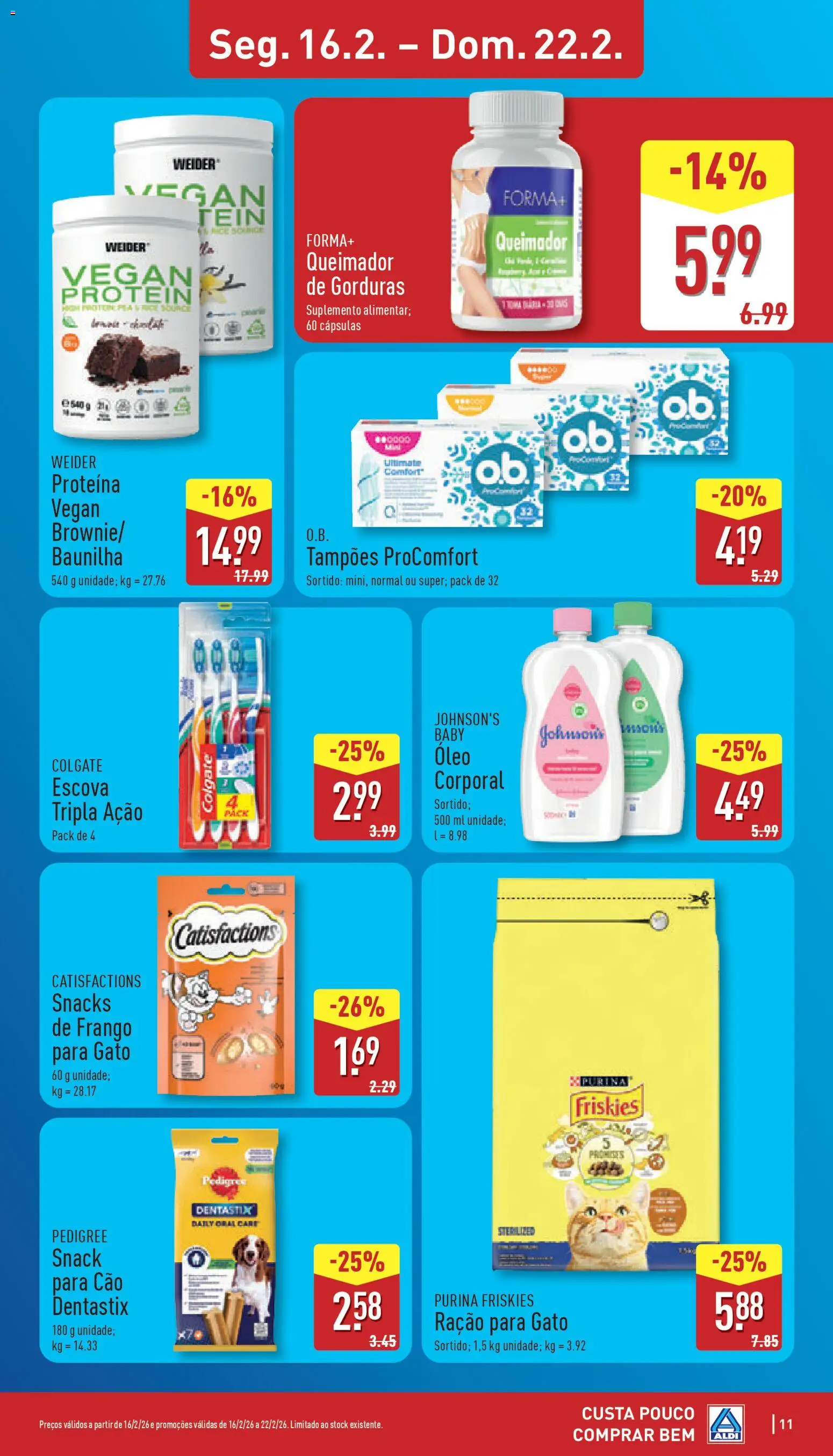 Aldi folheto │ válido de 16.02.2026 | Página: 11