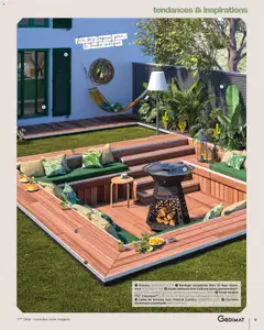 Gedimat - Prévisualisation de Gedimat - Brochure Aména-gements extérieurs valide à partir de 01.04.2026 | Page: 9