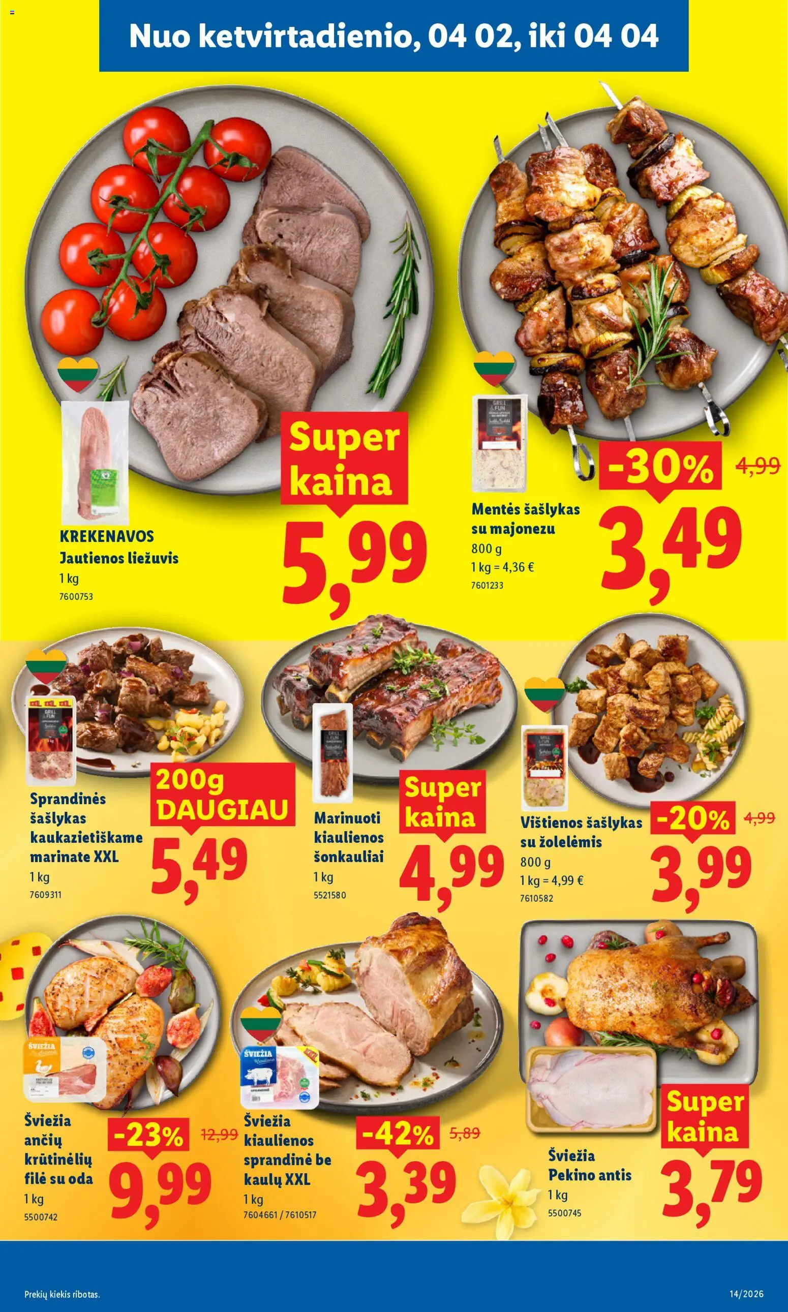 LIDL akcijos nuo 30.03.2026 | Puslapis: 41