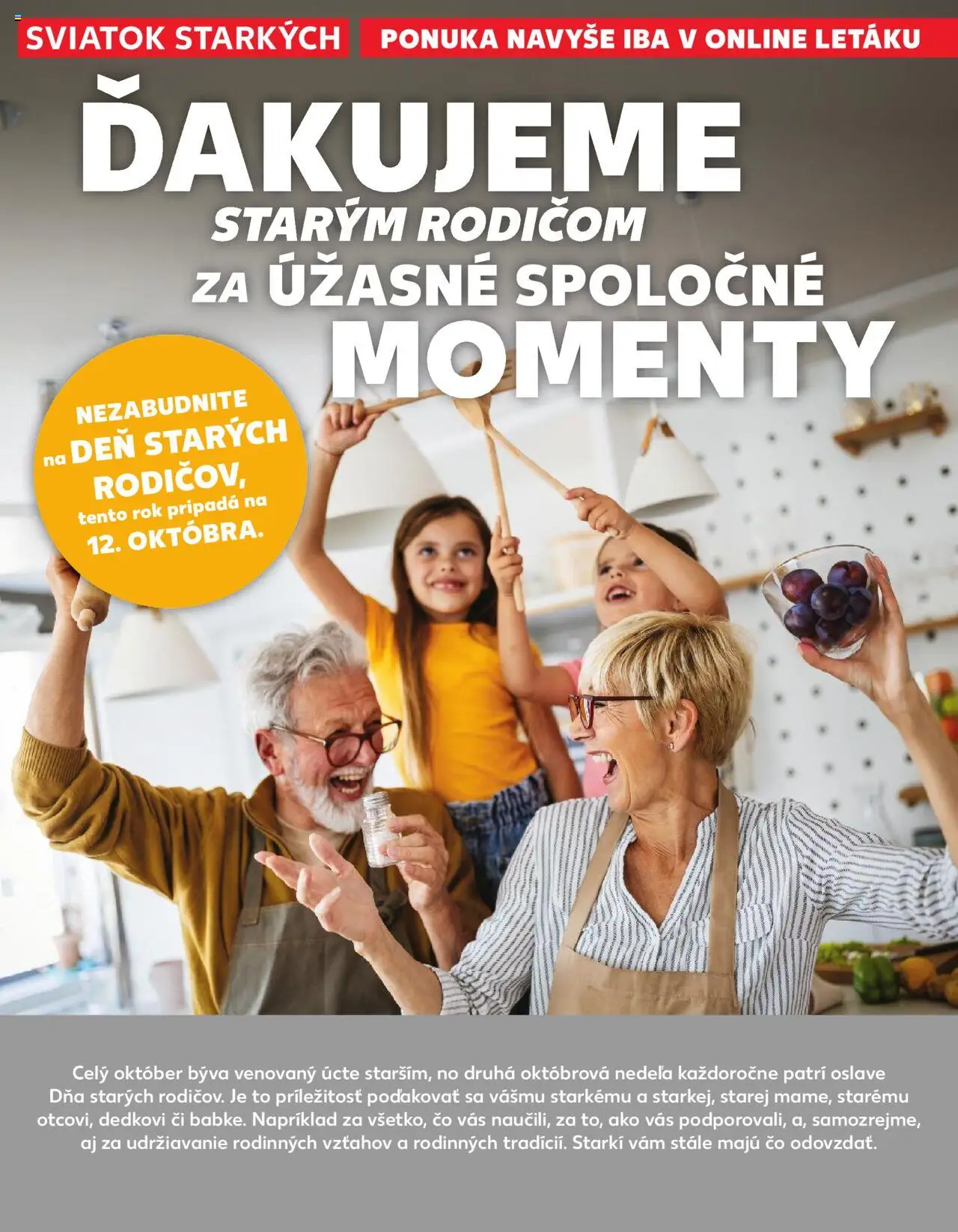 Kaufland SK akciós ujság - amely érvényes a következő dátumtól: 09.10.2025 | Oldal: 44