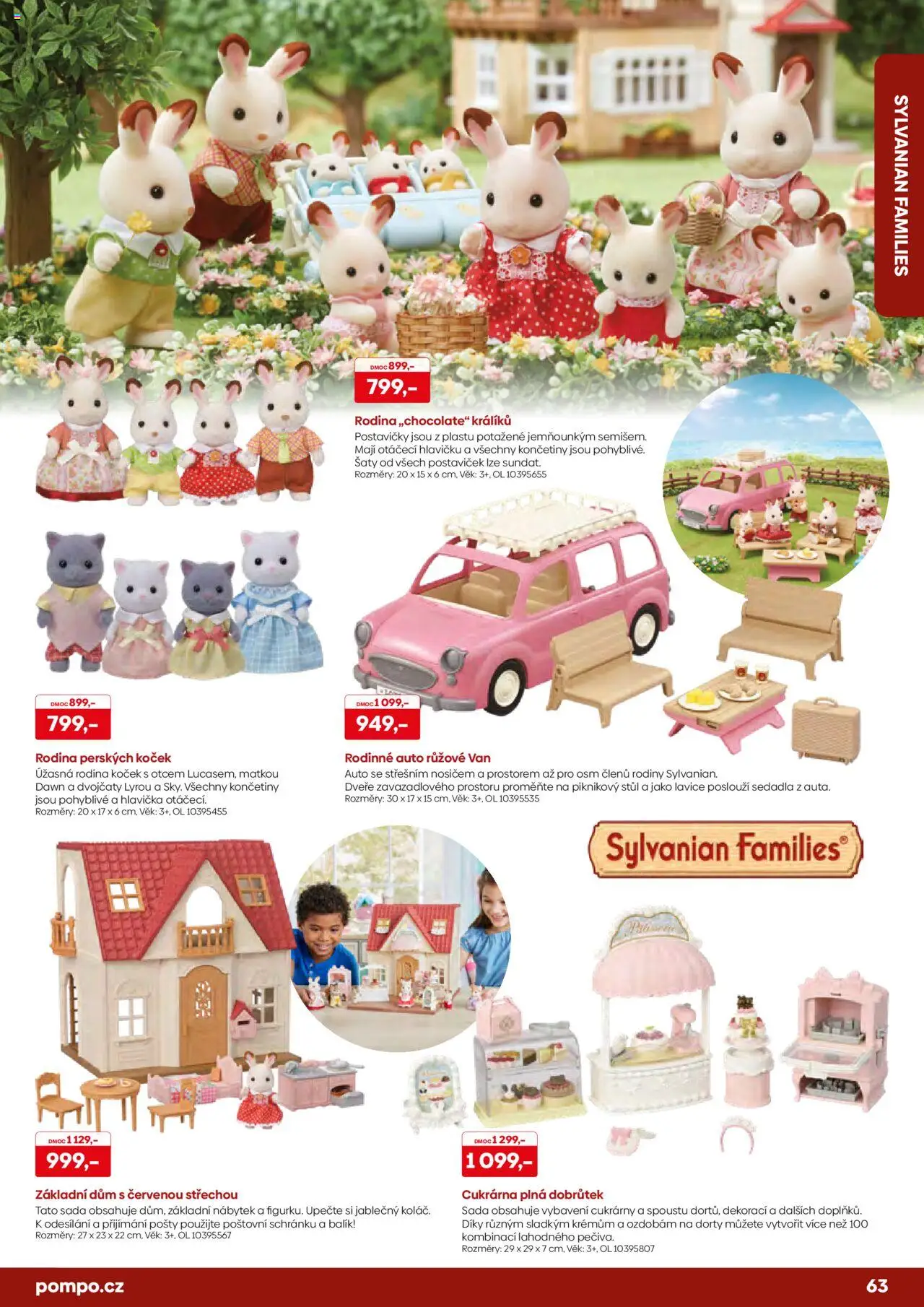 POMPO katalog Vánoce 2025 od 16.10.2025 | Strana: 63 | Produkty: Šaty, Nábytek, Stůl, Lavice