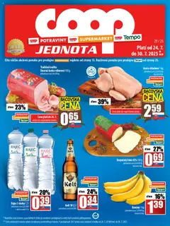 COOP Jednota leták - náhľad platný od 24.07.2025