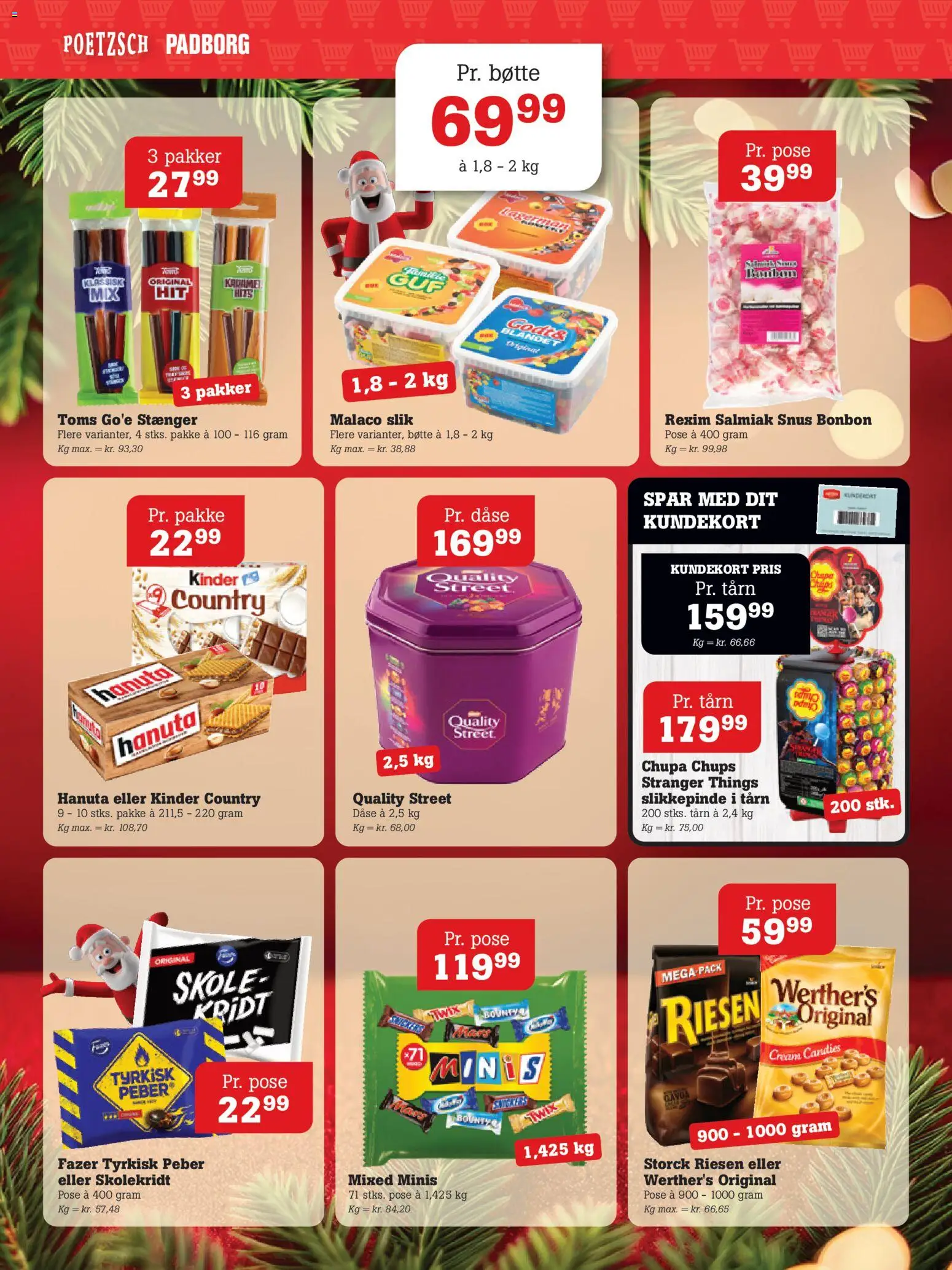 Poetzsch Padborg tilbudsavis – gyldig fra 27.11.2025 | Side: 8 | Produkter: Slik, Peber