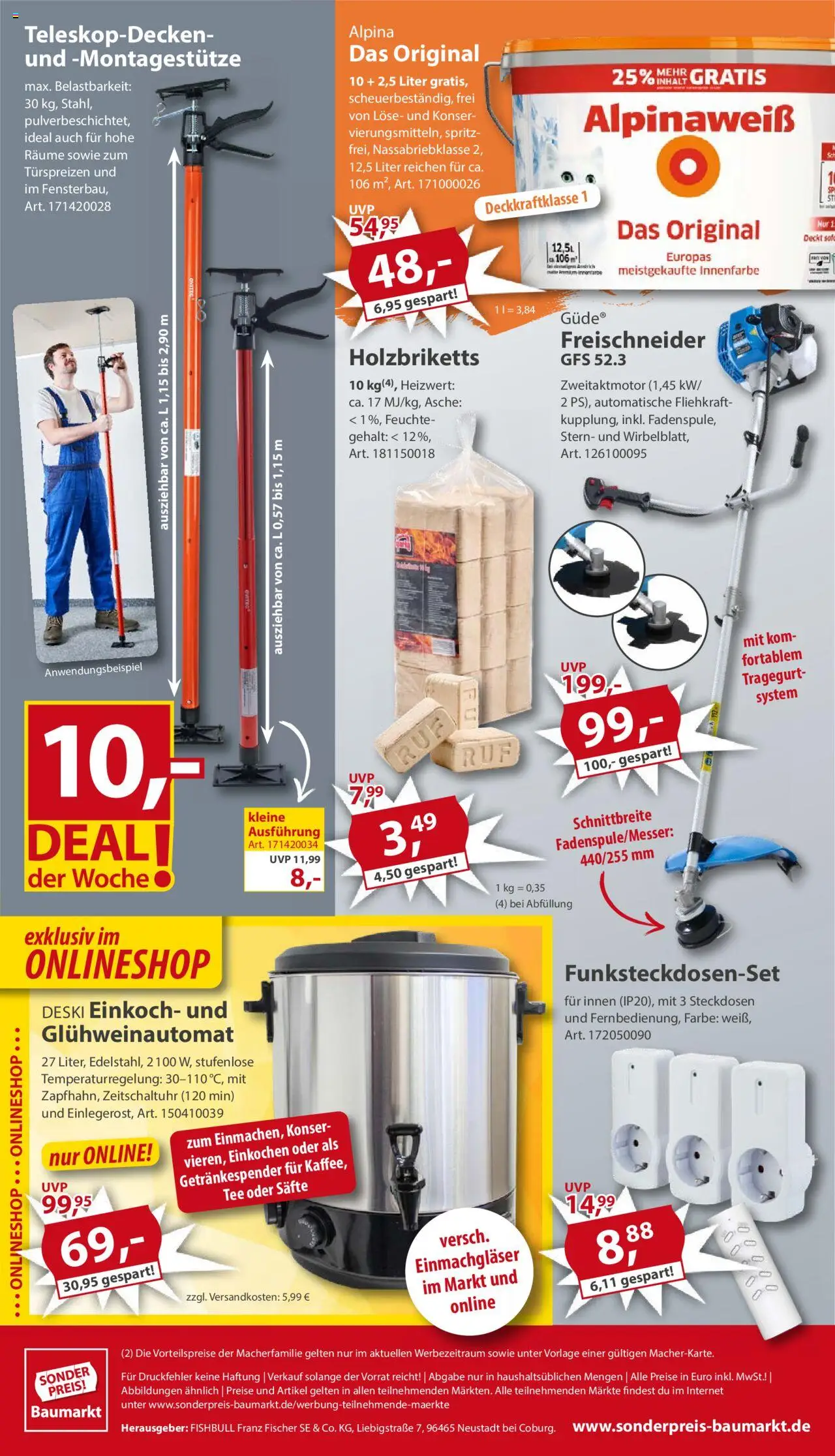 Sonderpreis Baumarkt Prospekt 	 – gültig ab 27.09.2025 | Seite: 20 | Produkte: Tee