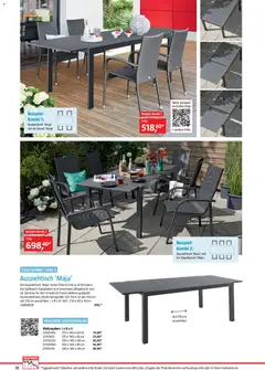 Bauhaus Freizeit im Garten ab 01.05.2026 gültig | Seite: 32 | Produkte: Sessel, Tisch