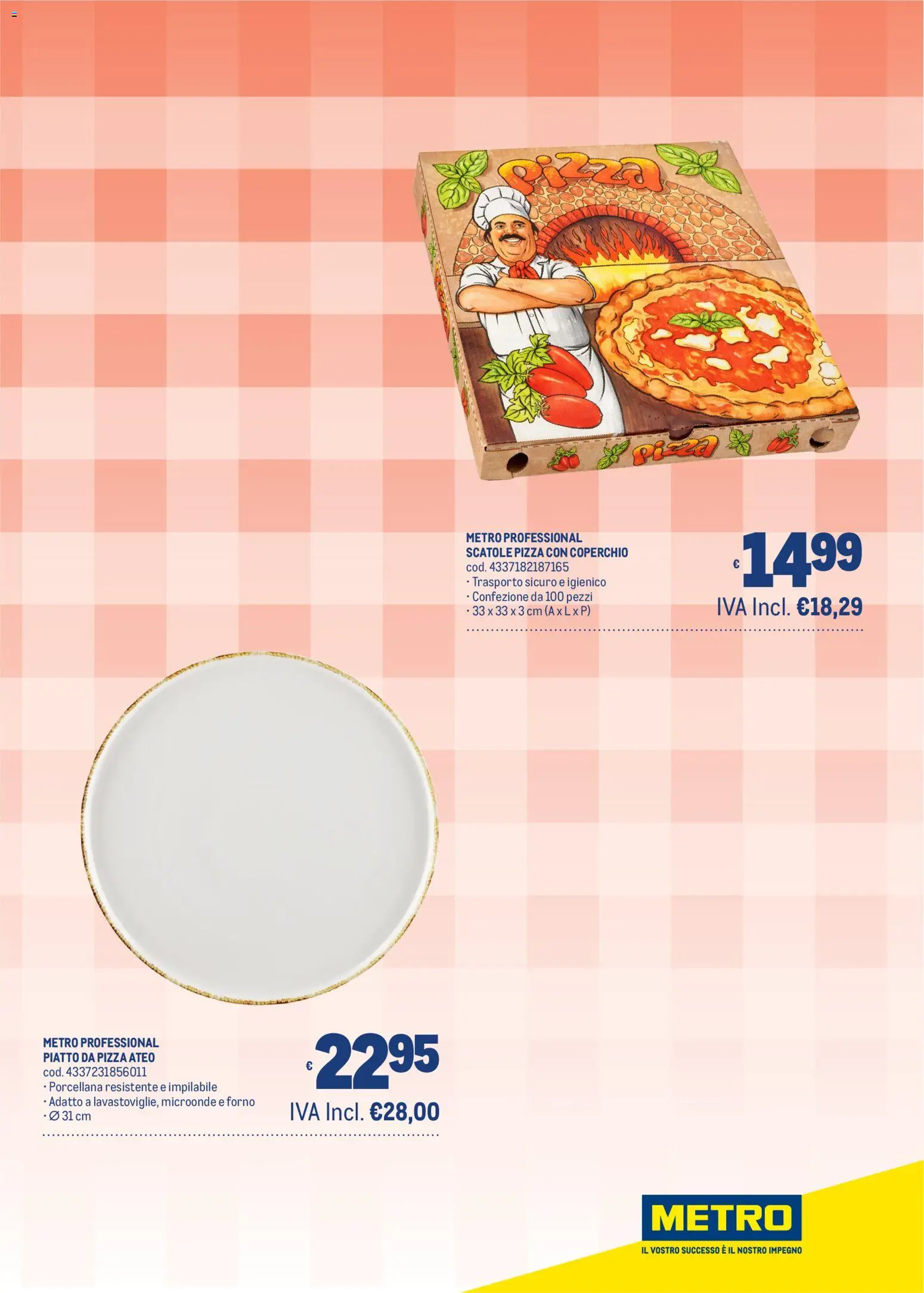 Volantino Metro del 12.01.2026 | Pagina: 7 | Prodotti: Microonde, Pizza, Piatto, Forno