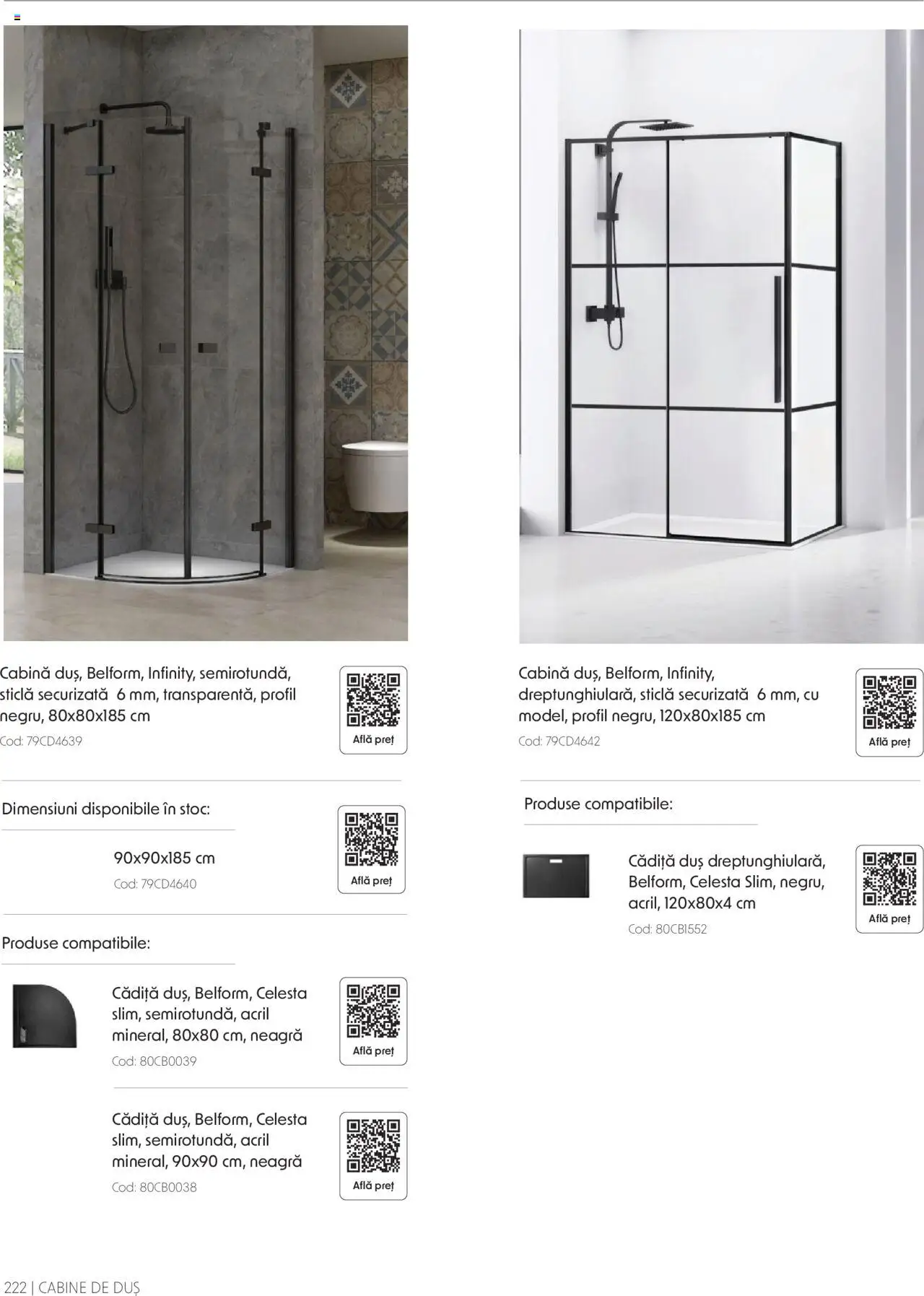 Catalog Romstal – valabil de la 25.11.2024 | Pagină: 222 | Produse: Duș