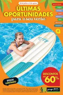 Pré-visualização Pingo Doce - Folheto Bazar Verão válido de 22.07.2025