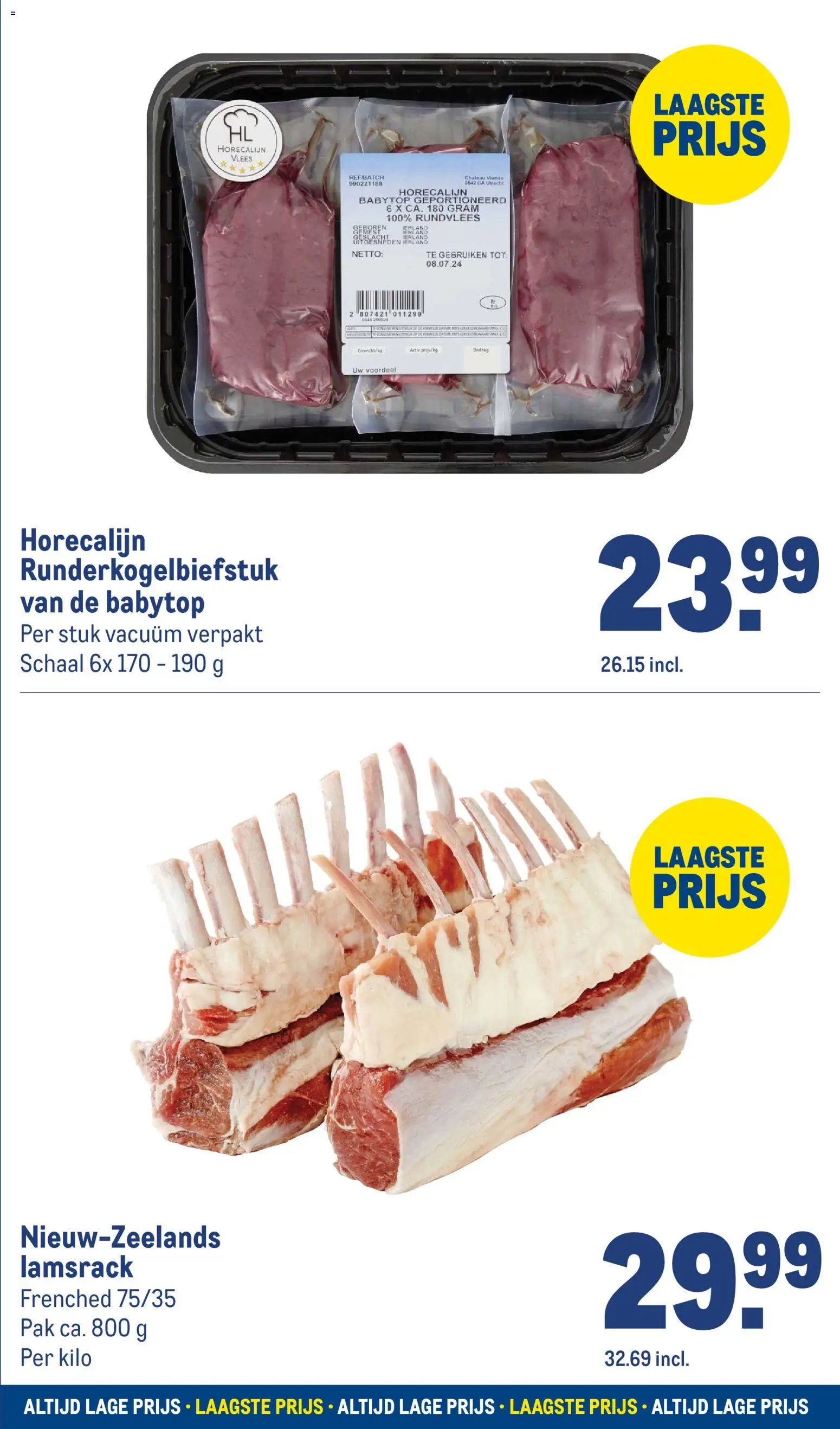 {H1} | Pagina: 7 | Producten: Kisperec, Schaal, Rundvlees