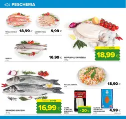 Anteprima del volantino Oasi volantino valido a partire dal 26.03.2026 | Pagina: 16 | Prodotti: Salmone, Insalata, Branzino, Nasello