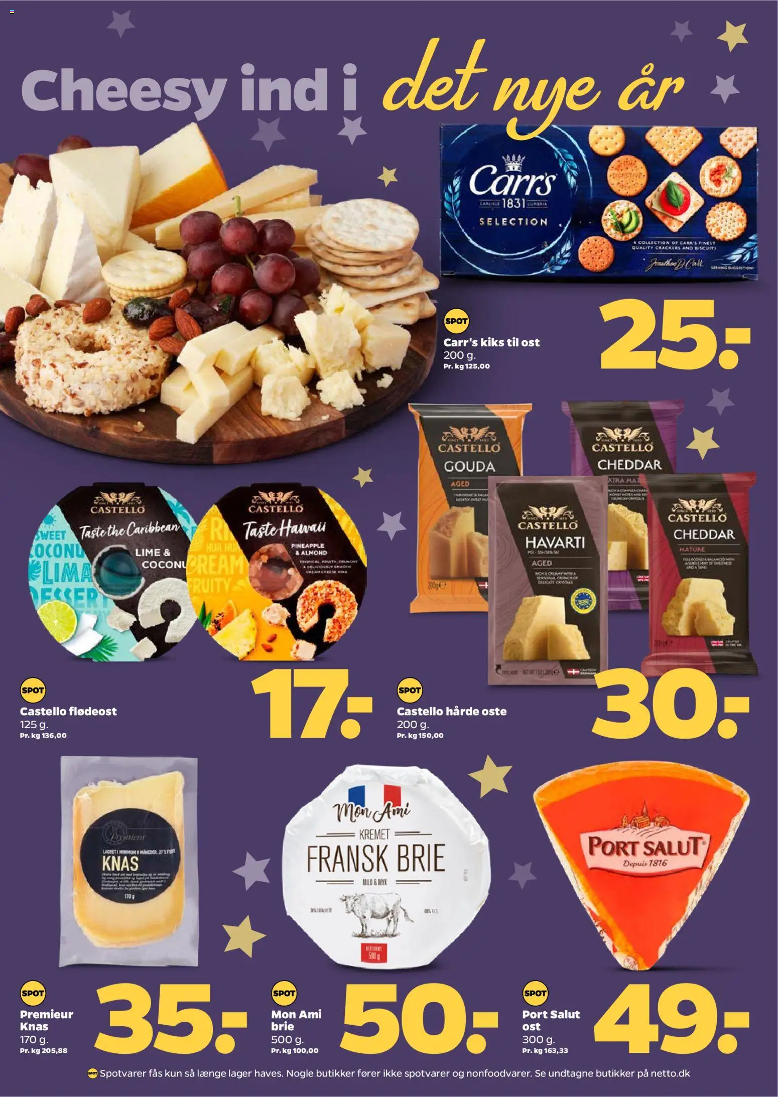 Netto tilbudsavis – gyldig fra 27.12.2025 | Side: 11 | Produkter: Ost, Cheddar, Lime, Flødeost