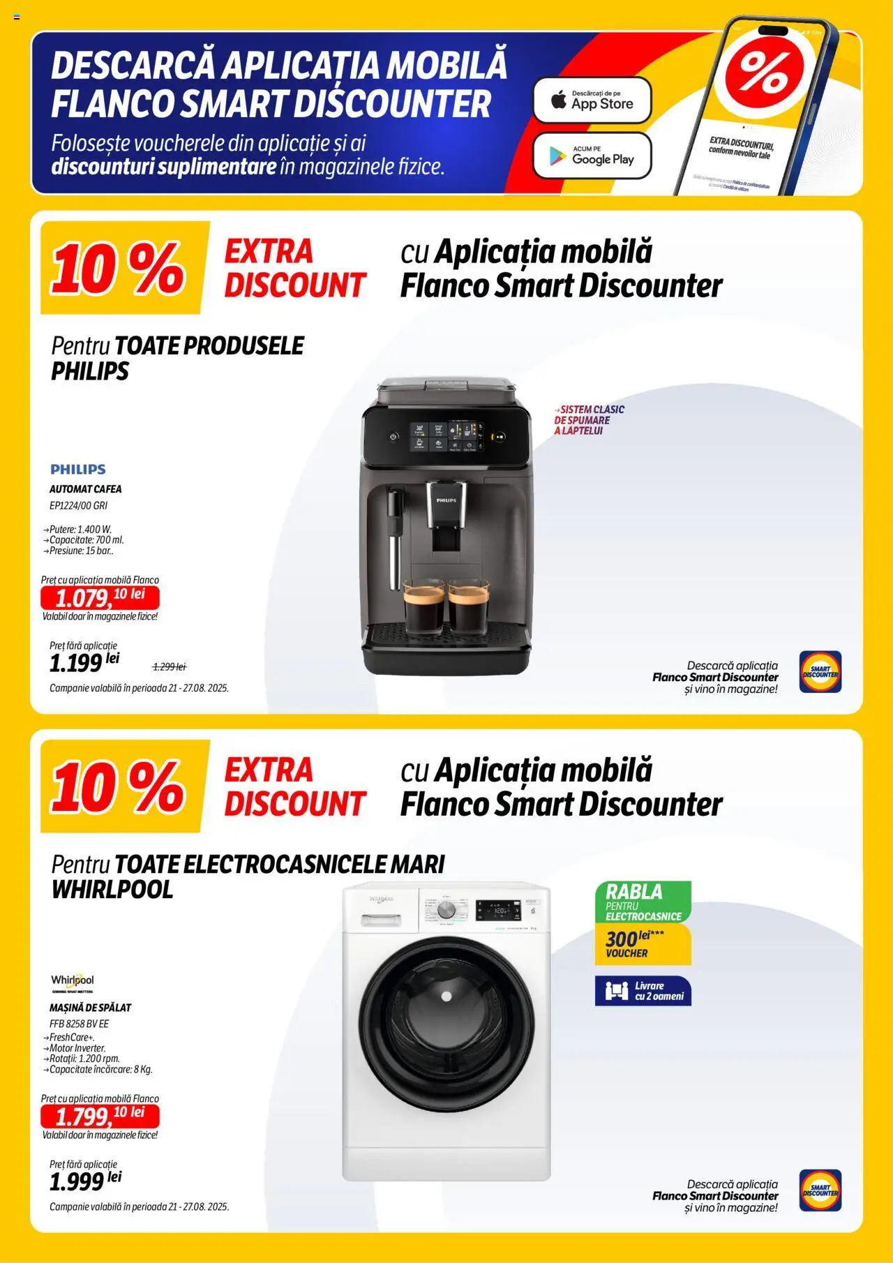 Catalog Flanco – valabil de la 21.08.2025 | Pagină: 2 | Produse: Enginar, Mașină De Spălat, Cafea
