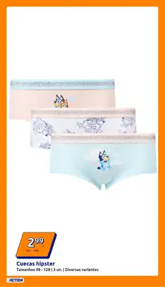 Pré-visualização Action - Action PT week 7 2026 válido de 11.02.2026 | Página: 3 | Produtos: Cuecas