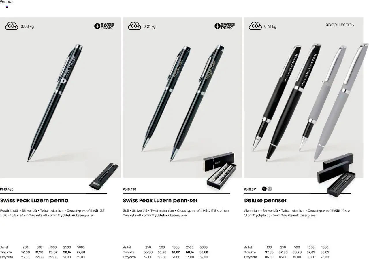 Lyreco reklamblad aktuell från 12.03.2024 | Sida: 151 | Produkter: Penna