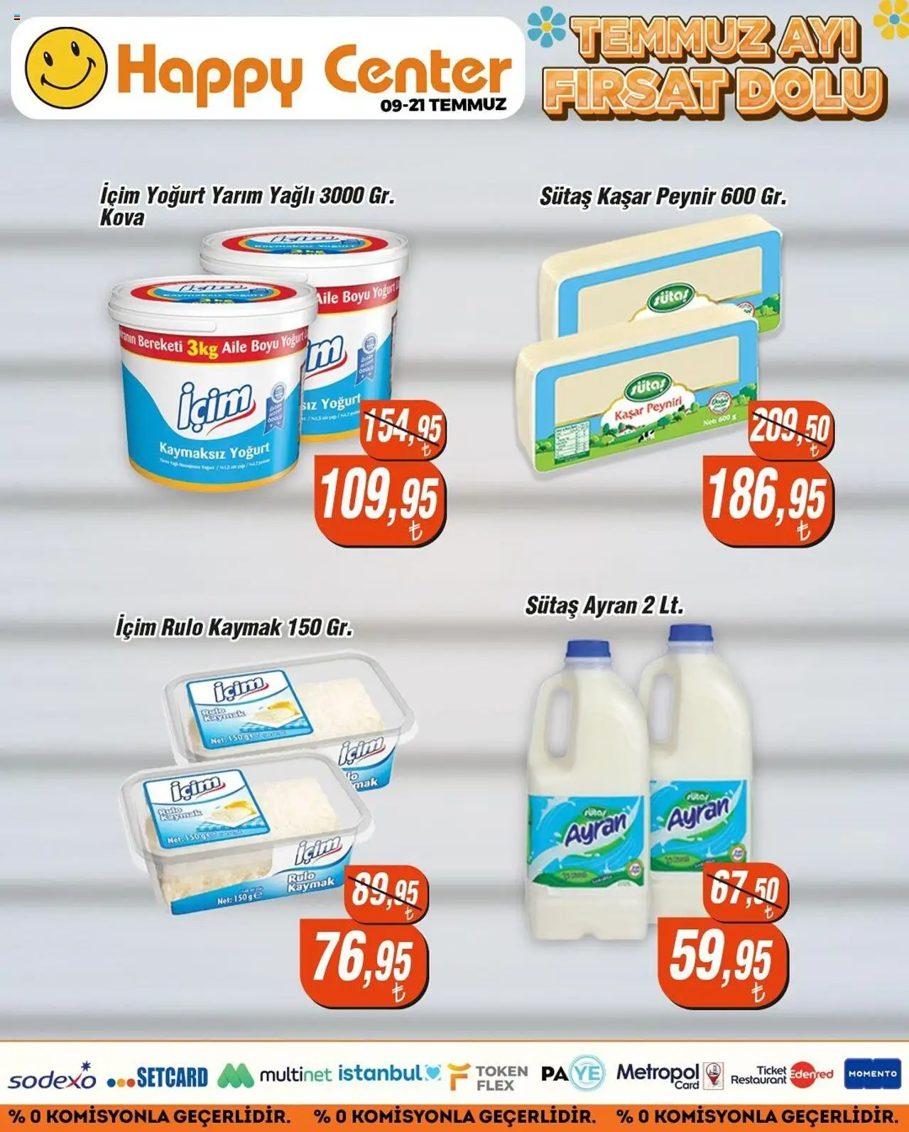 Happy Center Katalog - 09.07.2025 tarihinden itibaren geçerlidir | Sayfa: 29 | Ürünler: Peynir, Yoğurt