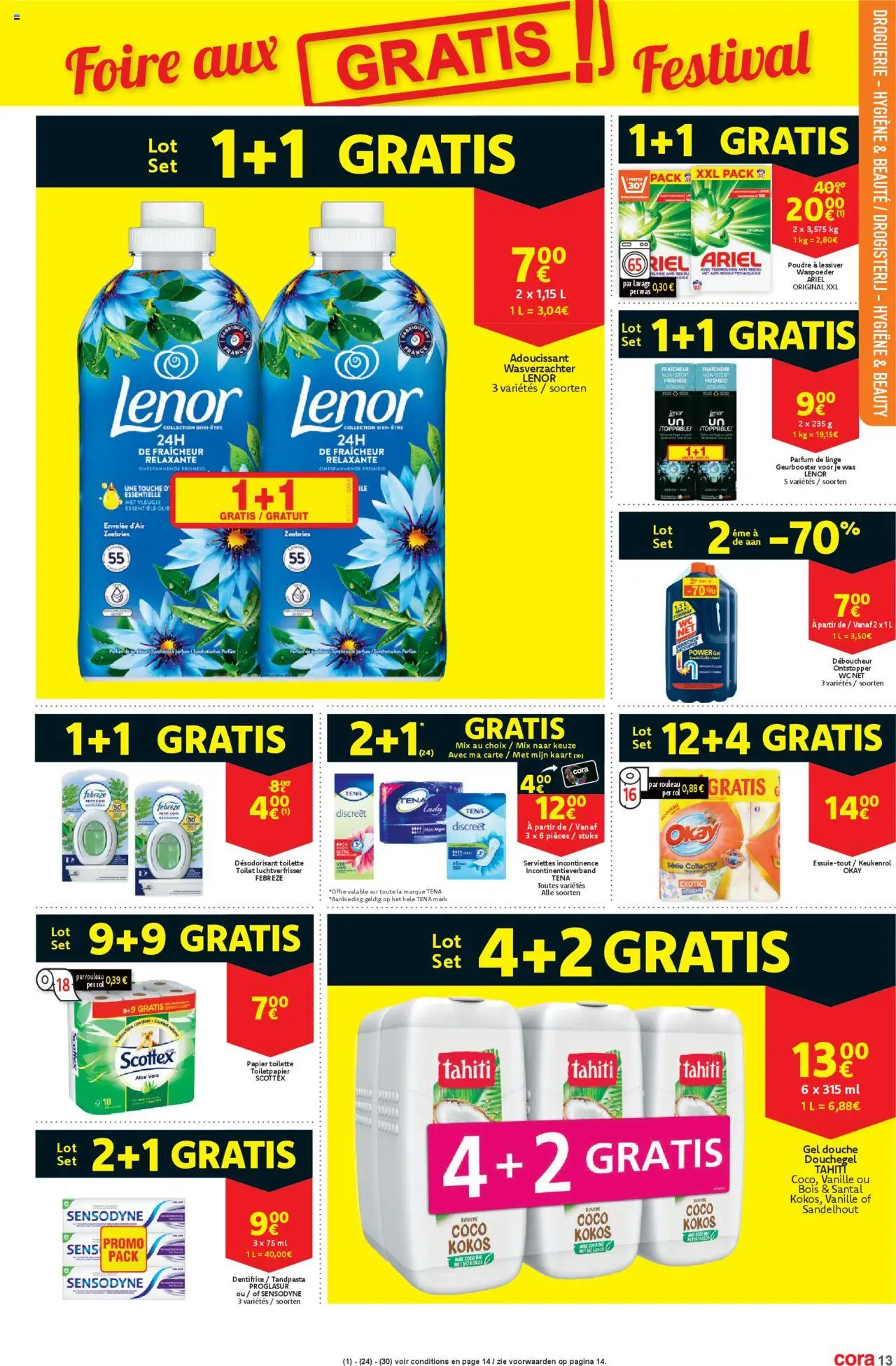  | Pagina: 13 | Producten: Toilet, Kaart, Douchegel, Olie
