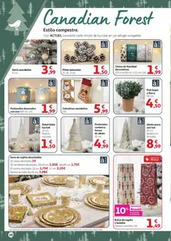 Vista previa Alcampo - Deco Navidad 2025 válido desde el 06.11.2025 | Página: 10 | Productos: Vasos, Bolsa, Βρεφικό κρεβάτι, Mesa