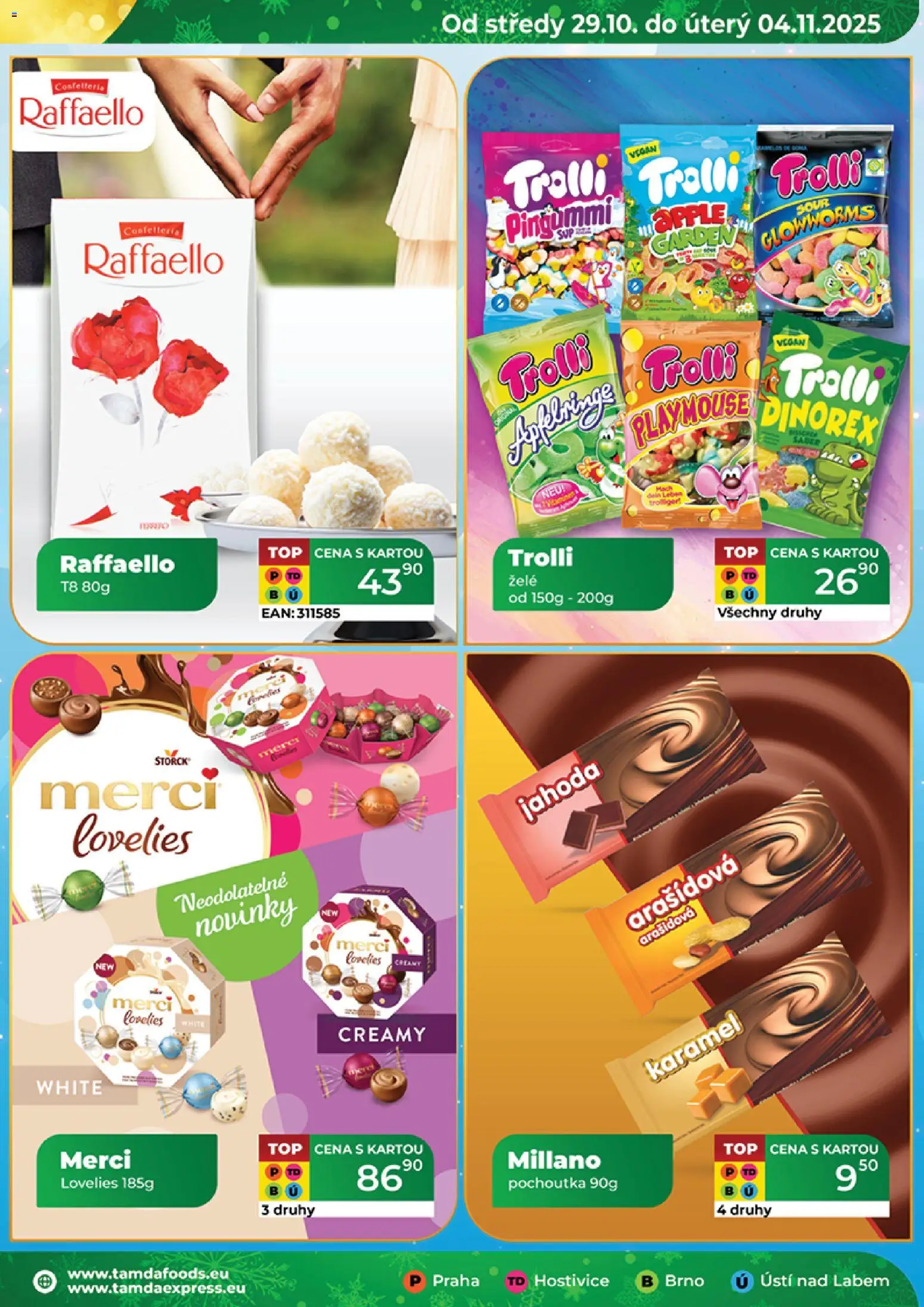 Tamda Foods leták od 29.10.2025 | Strana: 25 | Produkty: Vegan, Merci, Apple