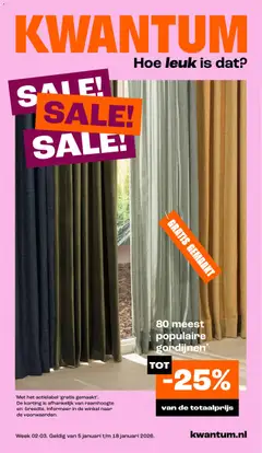 Kwantum - Folder - Voorbeeld van een folder van Kwantum, geldig van 05.01.2026