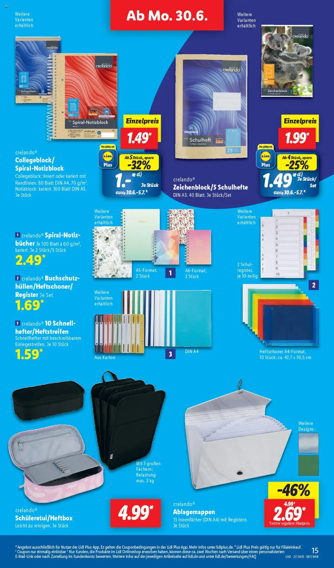 Lidl Prospekt 	 - gültig ab dem 30.06.2025 | Seite: 25