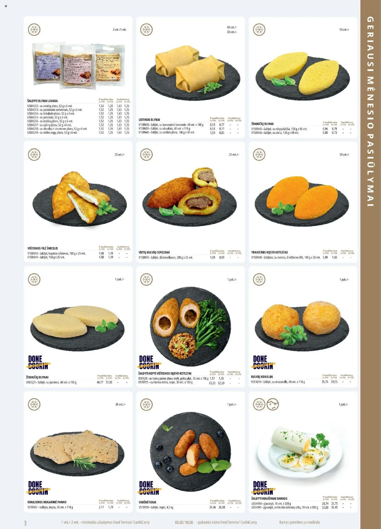 ePromo akcijos nuo 01.01.2026 | Puslapis: 3 | Prekių: Vištienos, Kiaulienos, Kiaušiniai