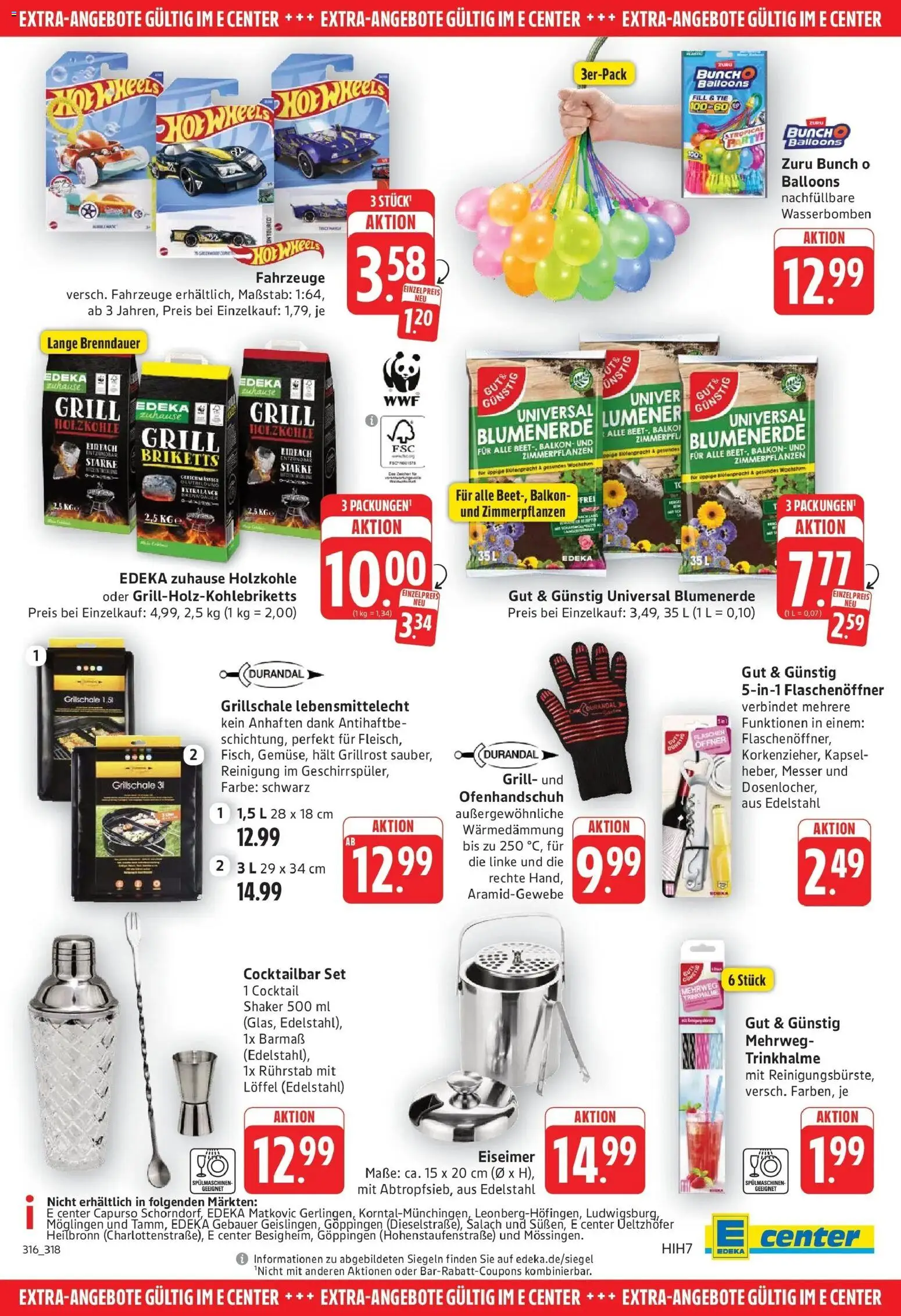 Edeka prospekt Göppingen	 – gültig ab 20.04.2026 | Seite: 31 | Produkte: Grill, Blumenerde