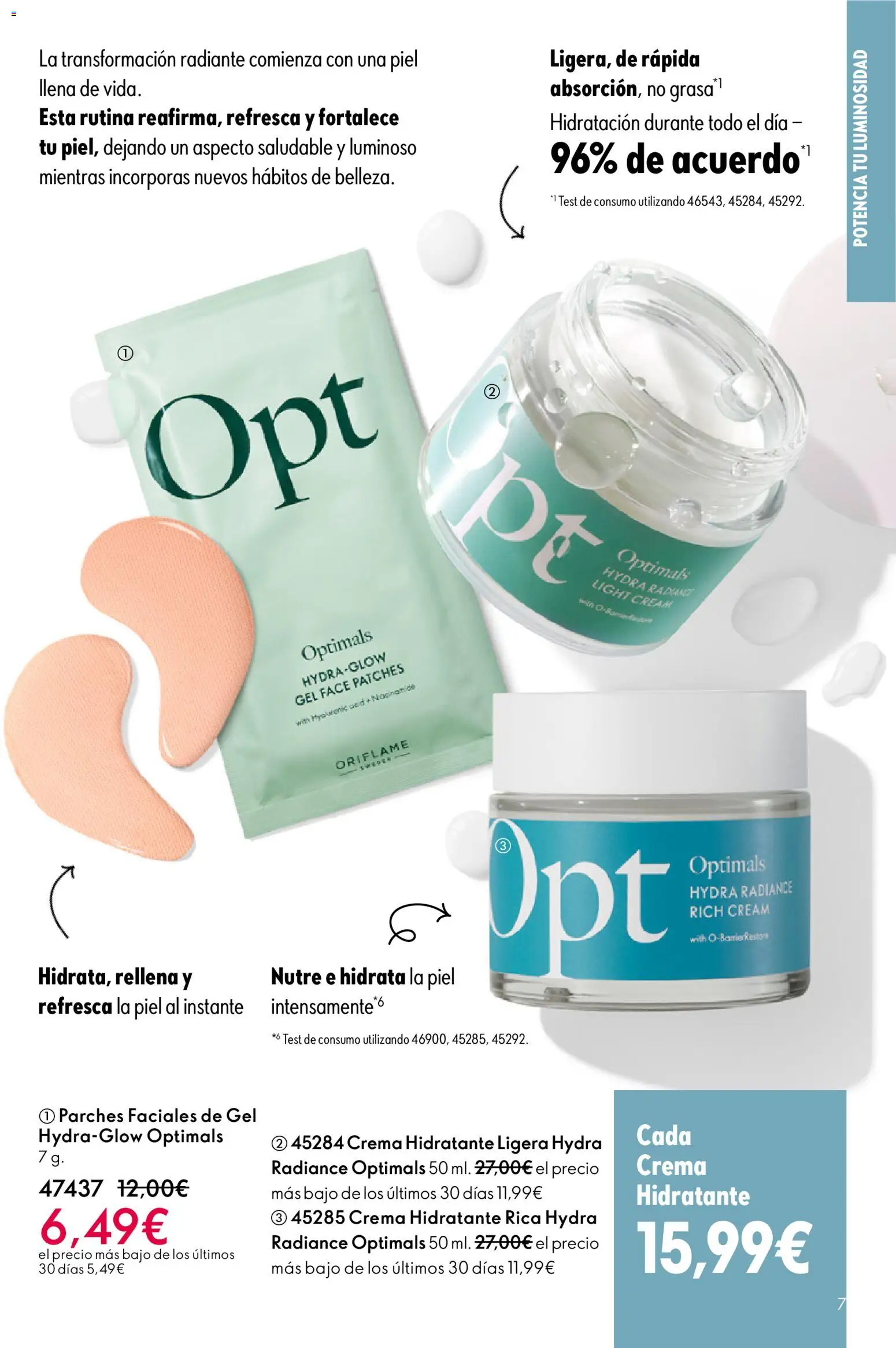Oriflame - Catálogo Campaña 1 │ válido desde el 31.12.2025 | Página: 7 | Productos: Crema, Crema hidratante