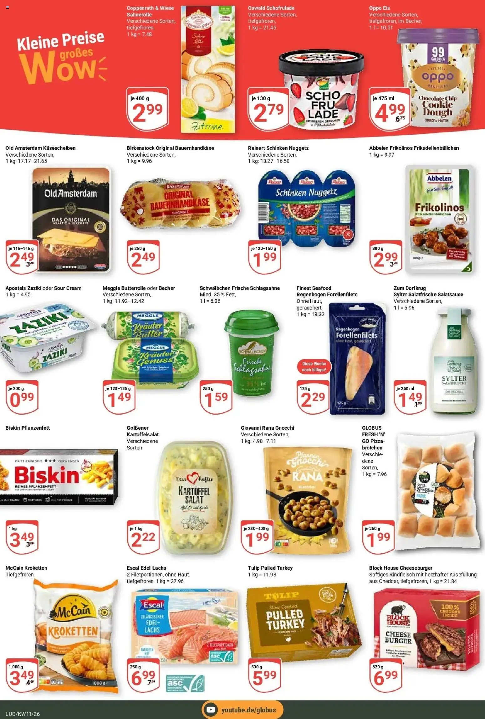 Globus prospekt Ludwigshafen-Oggersheim	 – gültig ab 09.03.2026 | Seite: 2 | Produkte: Butter, Burger, Rindfleisch, Salat