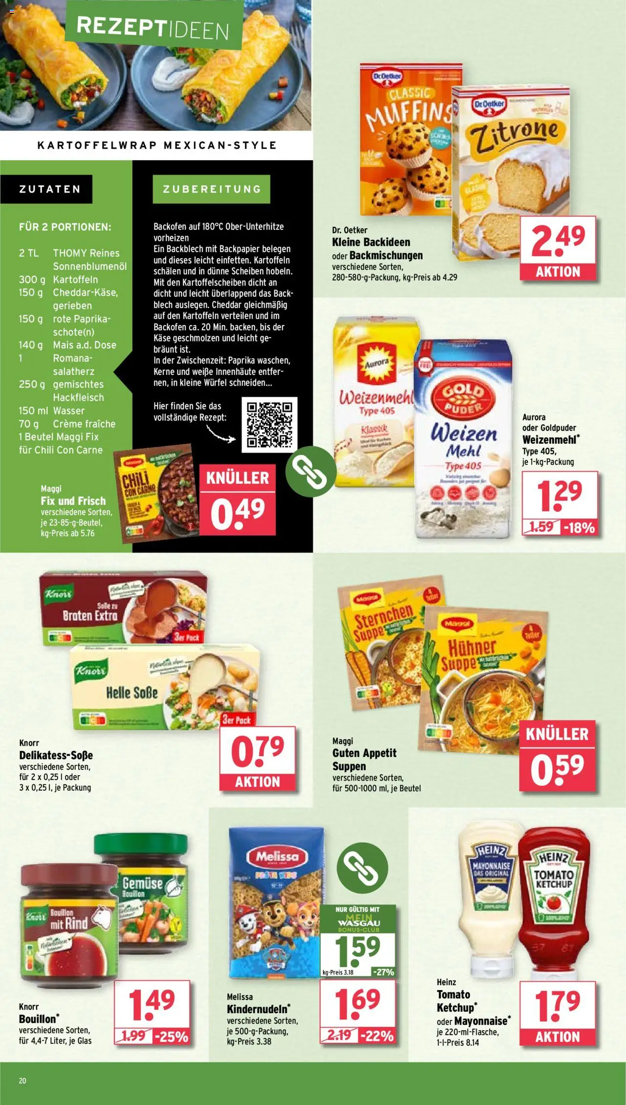 Wasgau Prospekt 	 - gültig ab dem 18.08.2025 | Seite: 20 | Produkte: Sonnenblumenol, Creme, Kartoffeln, Paprika