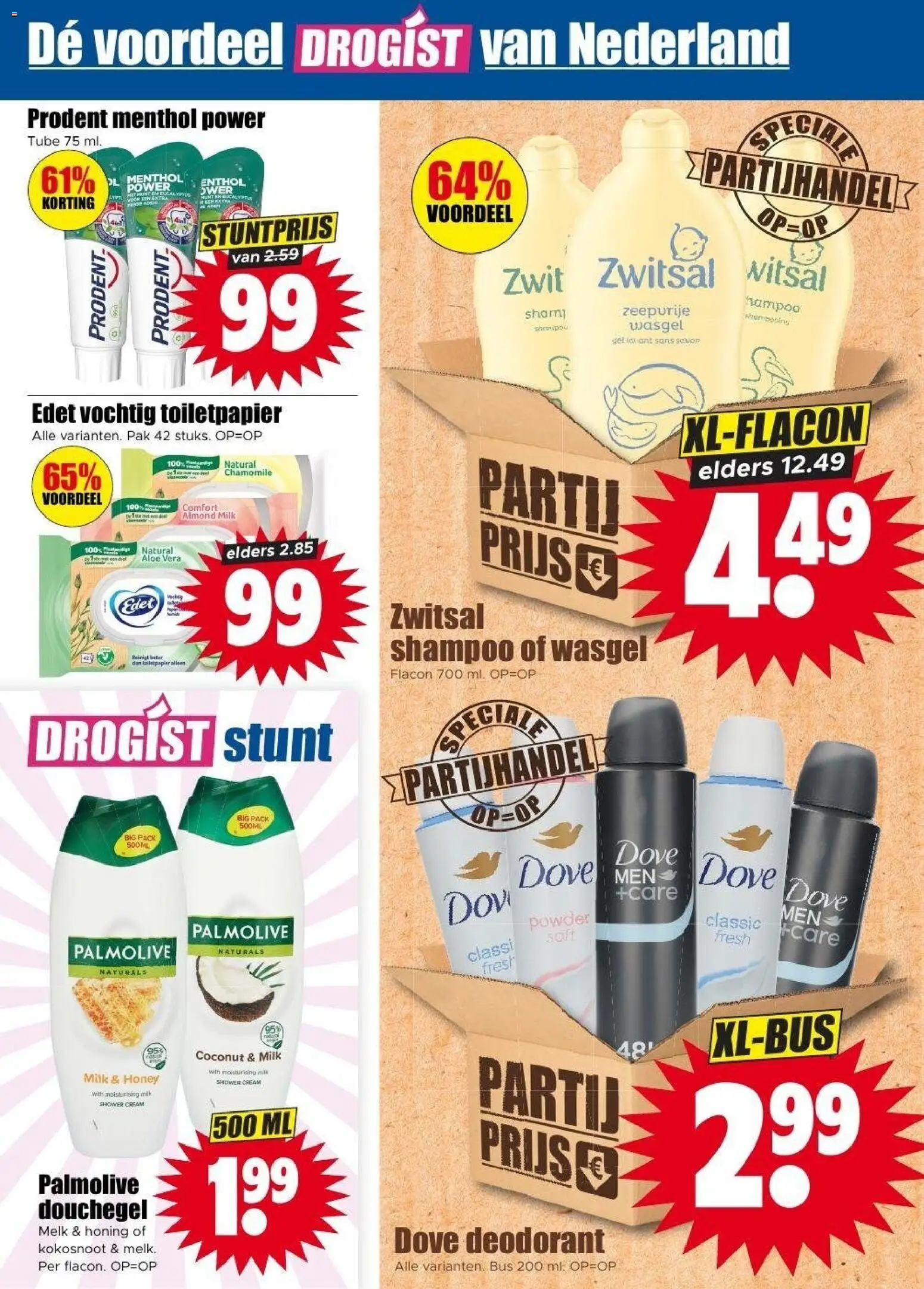 {H1} | Pagina: 24 | Producten: Gel, Toiletpapier, Douchegel, Melk