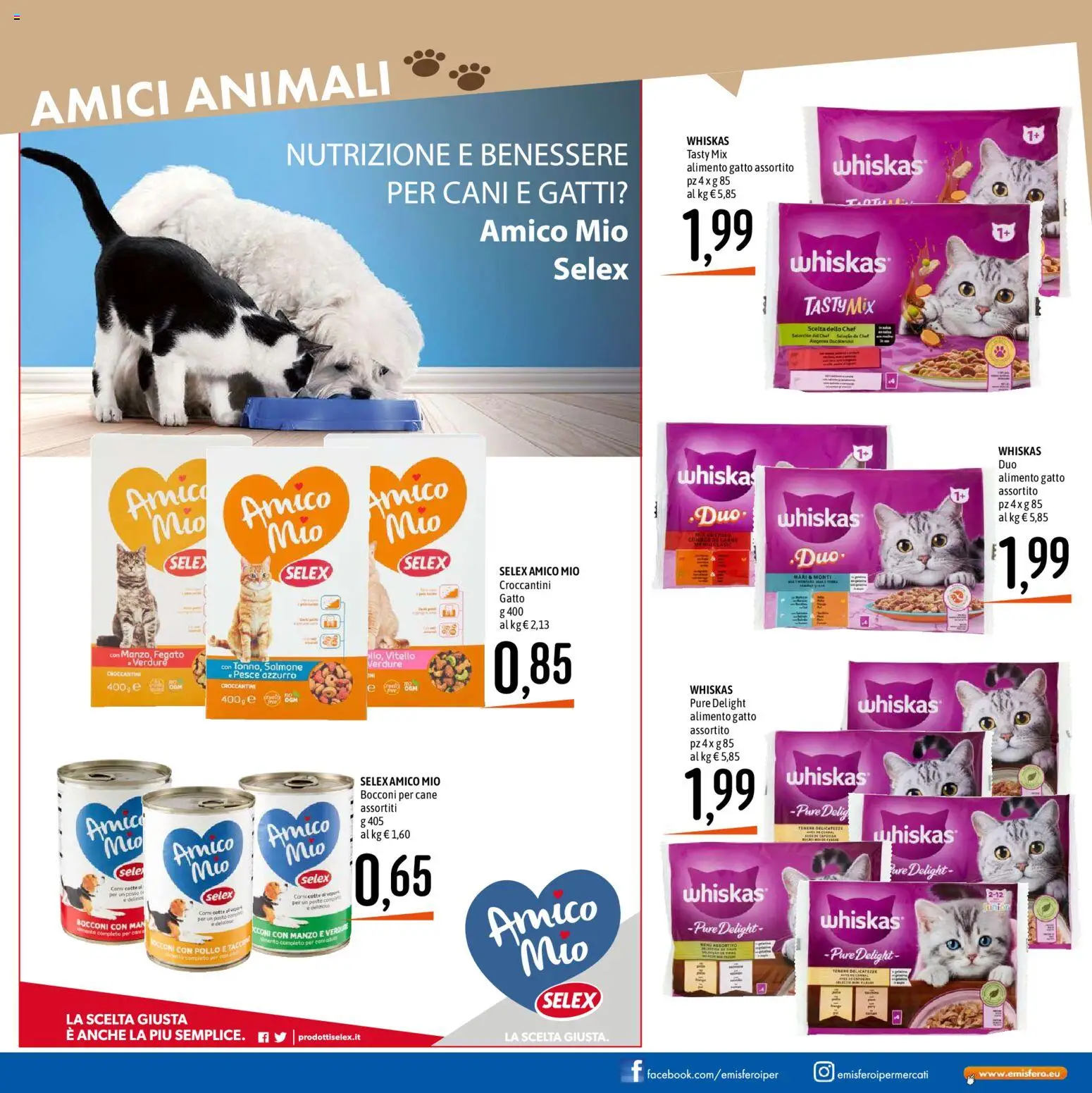 Volantino Emisfero del 26.02.2026 | Pagina: 27 | Prodotti: Pollo, Pesce, Verdure, Vitello