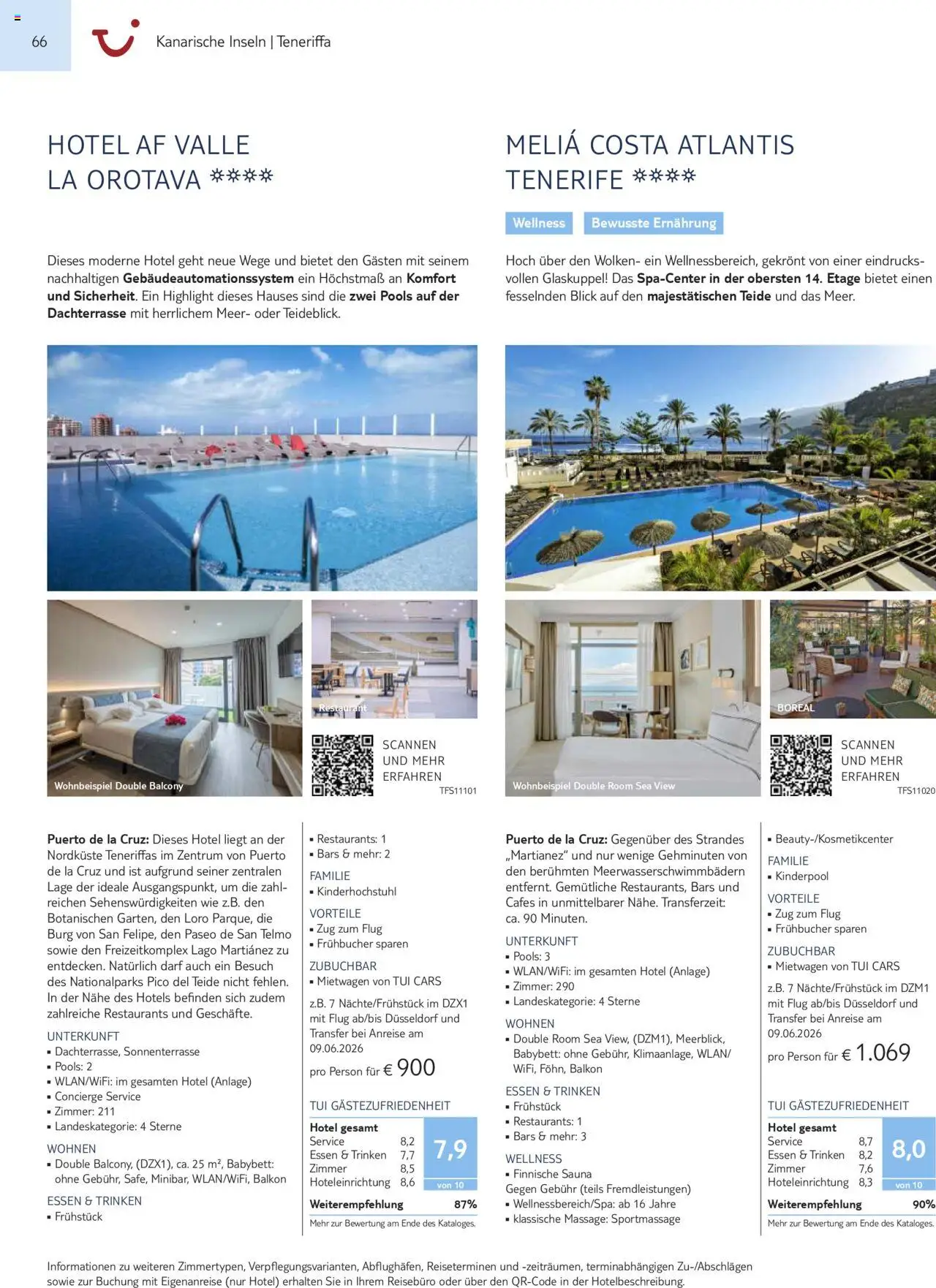 TUI Prospekt Kanaren, Kapverden & Senegal 2025/26	  – gültig ab 01.11.2025 | Seite: 66 | Produkte: Babybett