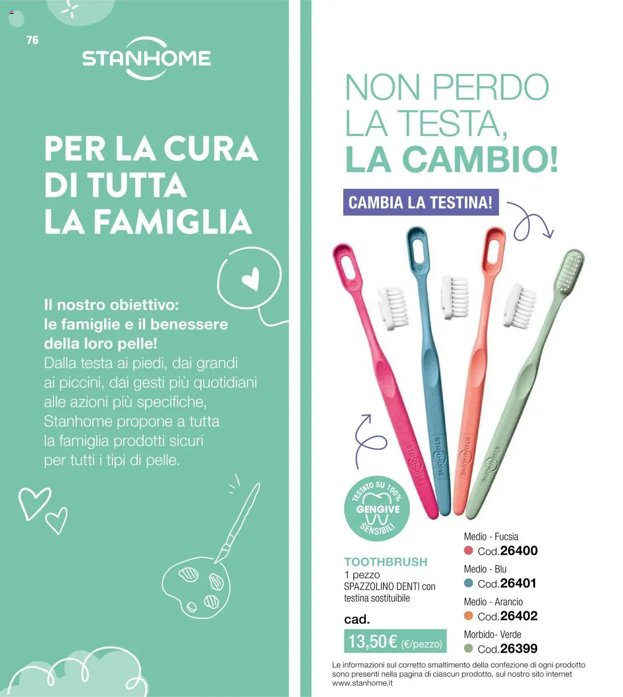 Volantino Stanhome del 05.08.2025 | Pagina: 76 | Prodotti: Spazzolino