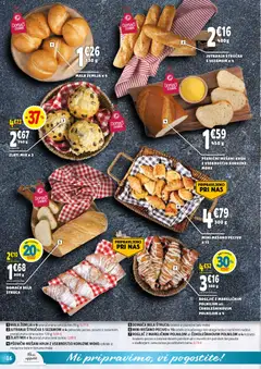 E.leclerc katalog akcije – veljaven od 04.02.2026 | Stran: 16 | Izdelki: Žemlja, Štručka, Kos, Kruh
