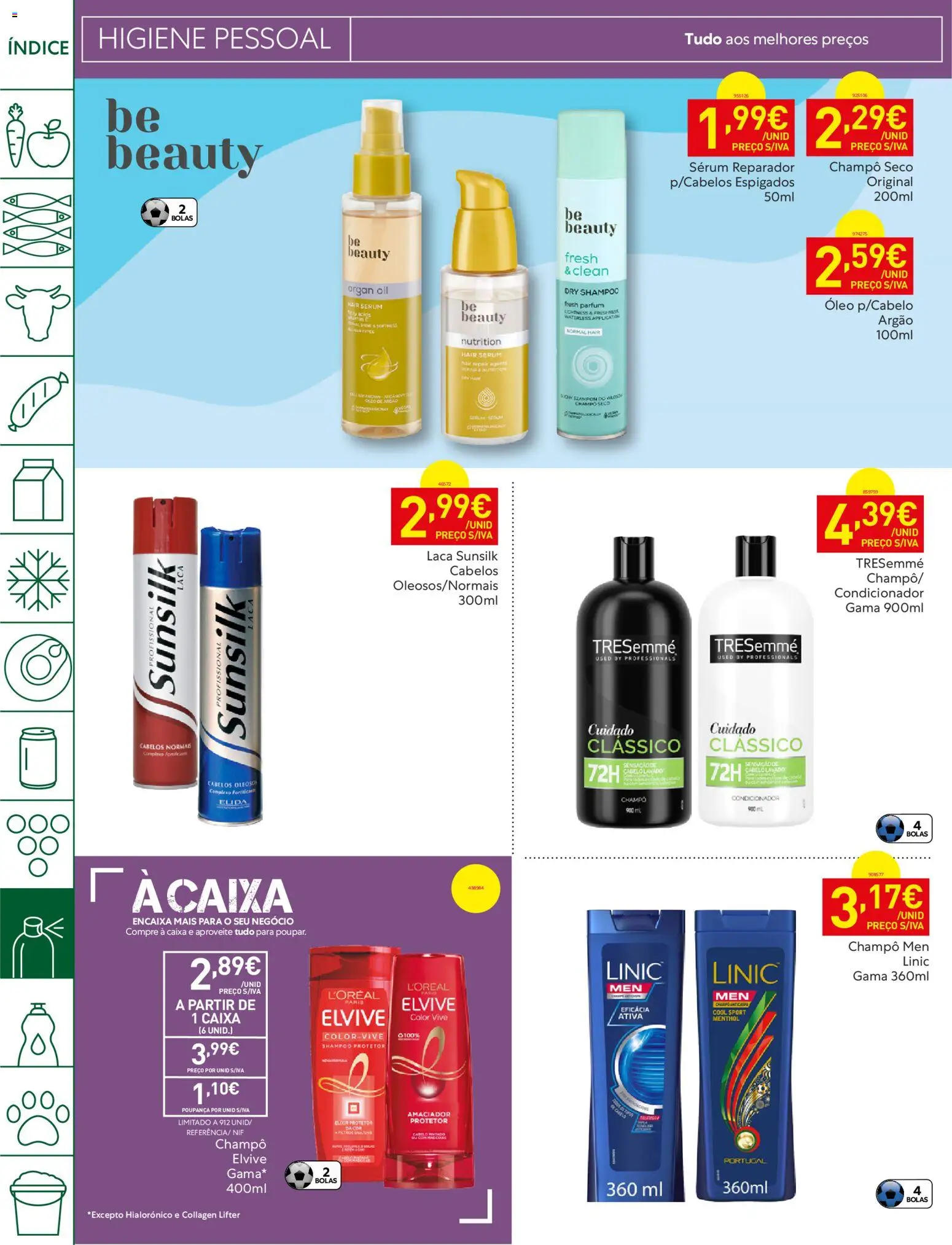 Recheio - Bons Negócios Madeira │ válido de 28.04.2026 | Página: 40 | Produtos: Shampoo, Condicionador, Caixa, Óleo