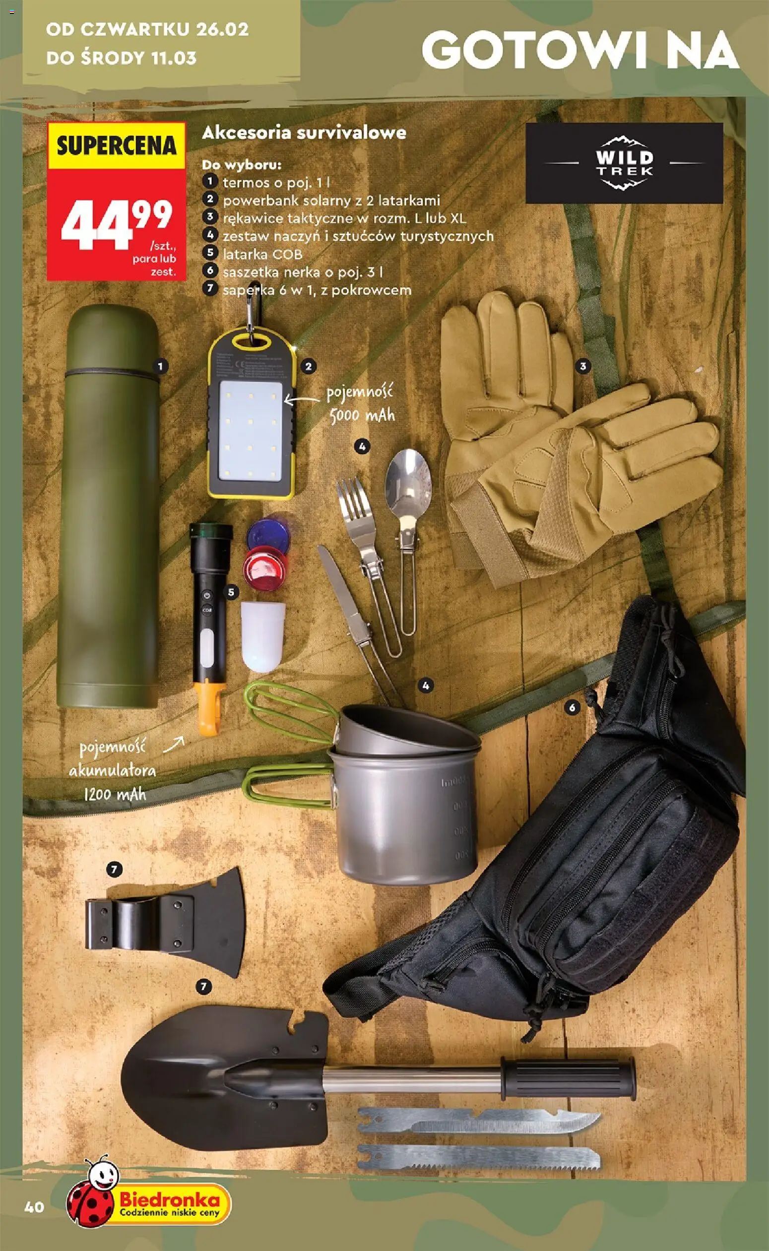 Biedronka Polsko leták - Hity i inspiracje od 21.02.2026 | Strana: 40