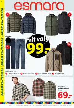 Lidl tilbudsavis – gyldig fra 14.09.2025 | Side: 22 | Produkter: Vest, Jeans, Søm