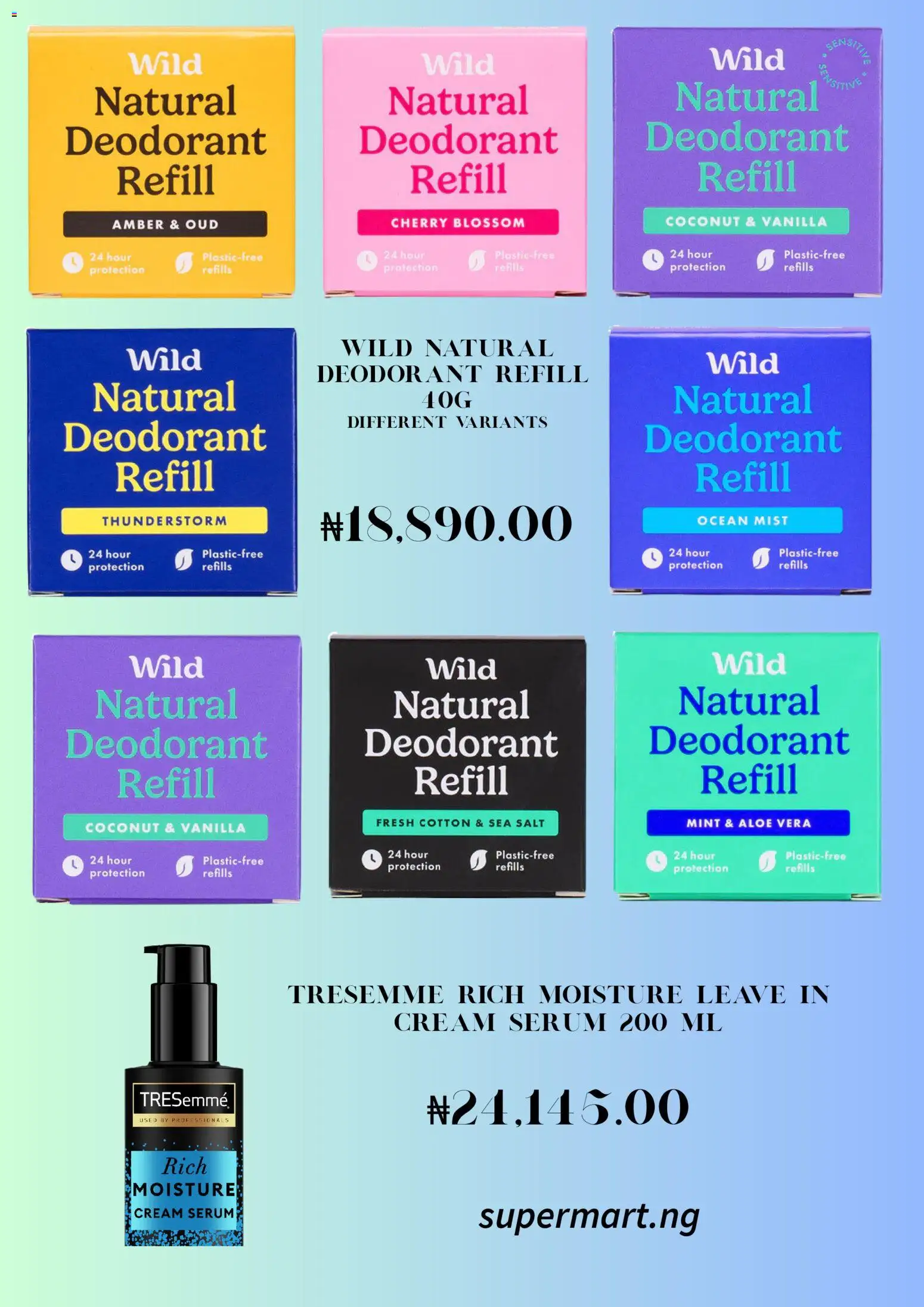 Supermart Catalogue valid from 08.11.2025 | Page: 6 | Products: Deodorant, Zápich, Odstranjivač mrlja, Salt